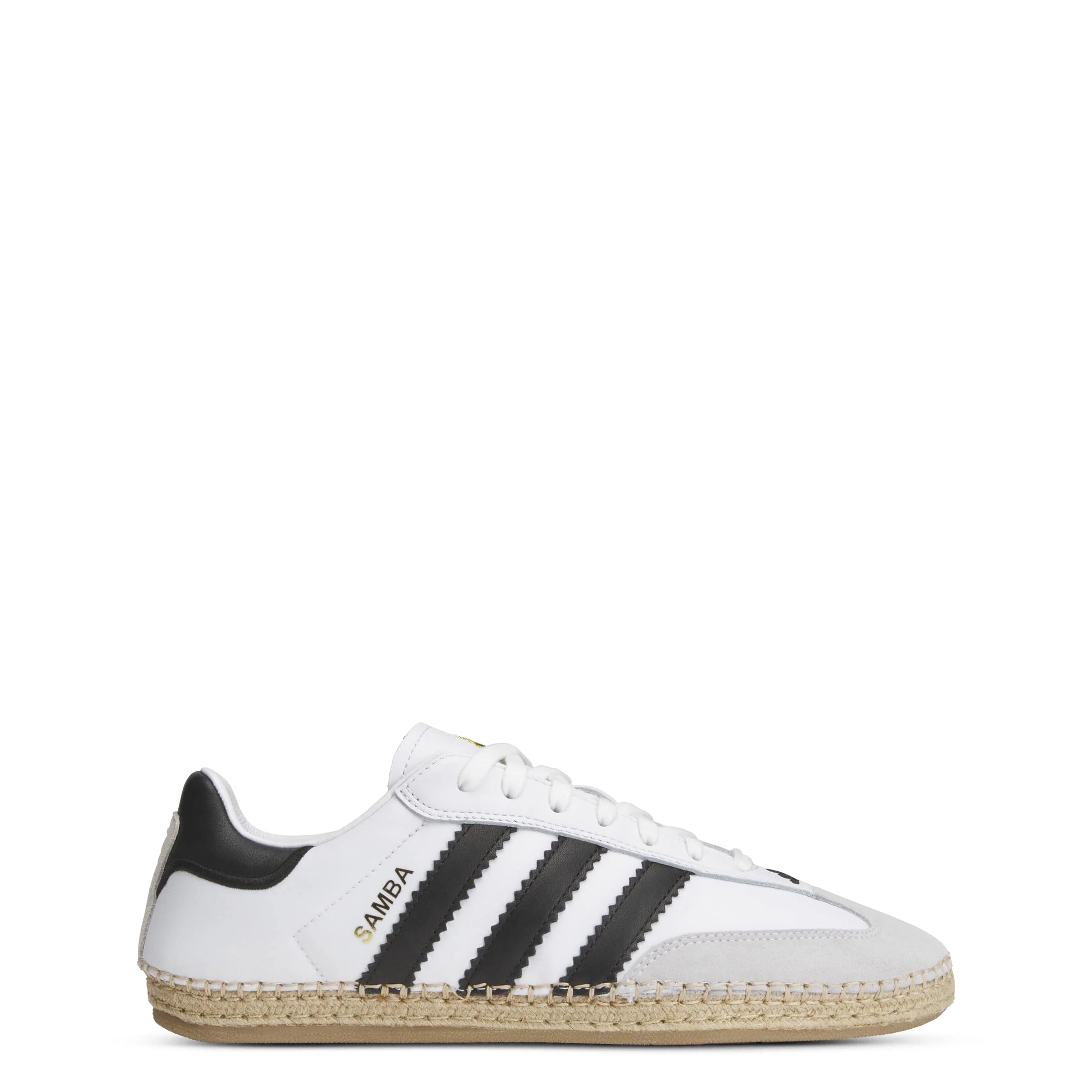 Adidas CLOT Samba Espadrille by EDC Unisex Shoes Color: Footwear White/Core Black/Footwear White Style: KJ0274 - Image 11