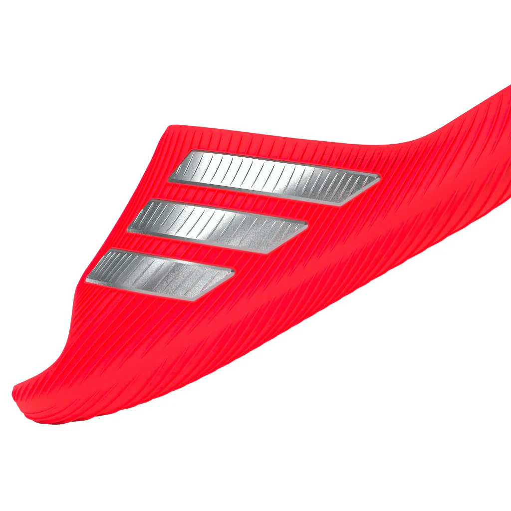 Adidas PURECHILL SLIDE LUCRED/MSILVE/MSILVE Style: KI0058 - Image 4