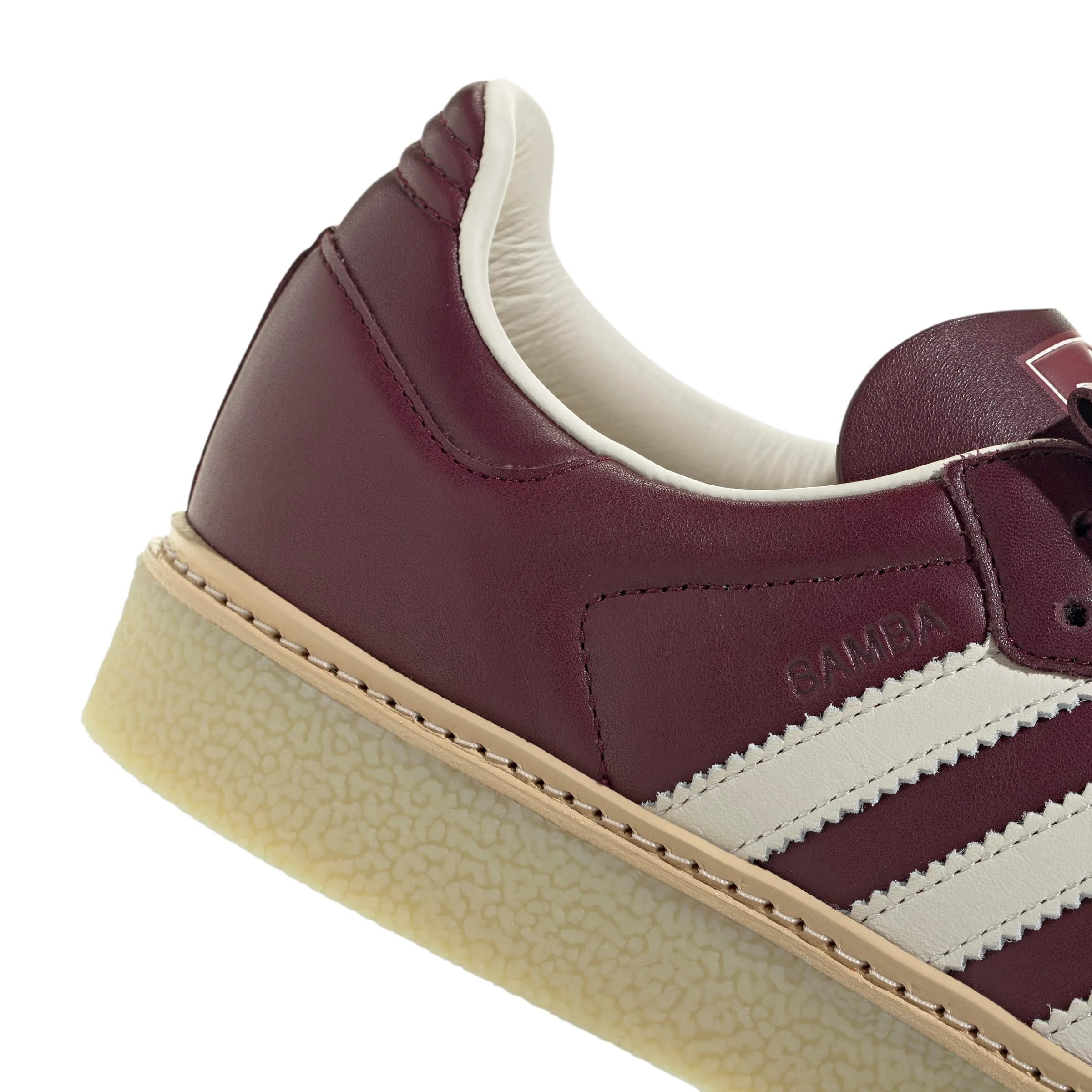 ADIDAS SAMBA LUX MAROON/OWHITE/NOBMAR JR0903 - Image 7