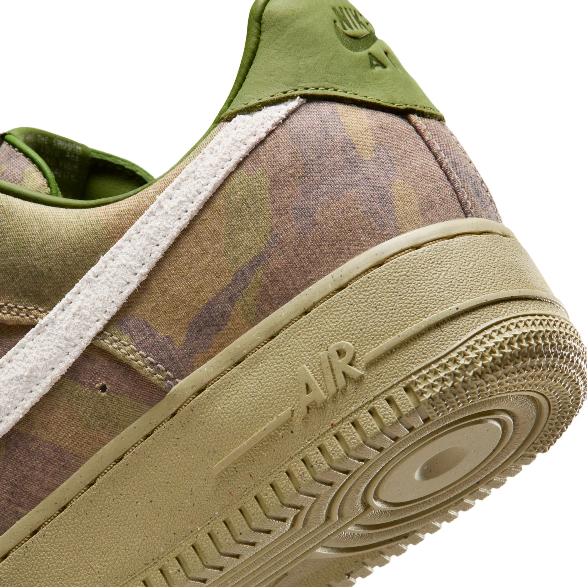 Air Force 1 Low Men's Shoes Color: Asparagus/wheat Grass-aluminum-phantom Style: IO5011-300 - Image 5