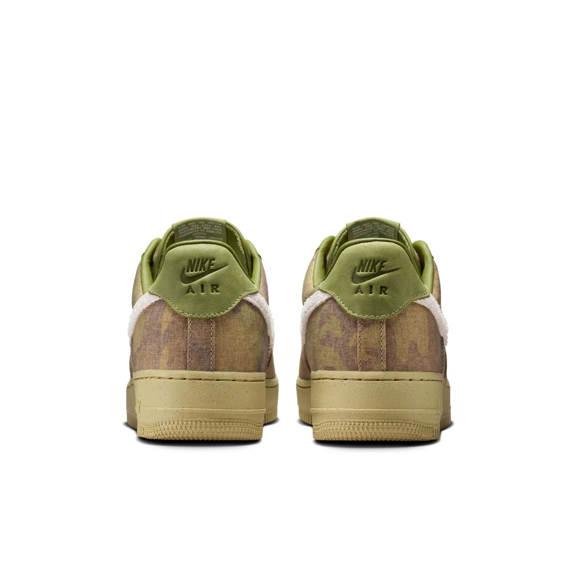 Air Force 1 Low Men's Shoes Color: Asparagus/wheat Grass-aluminum-phantom Style: IO5011-300 - Image 6