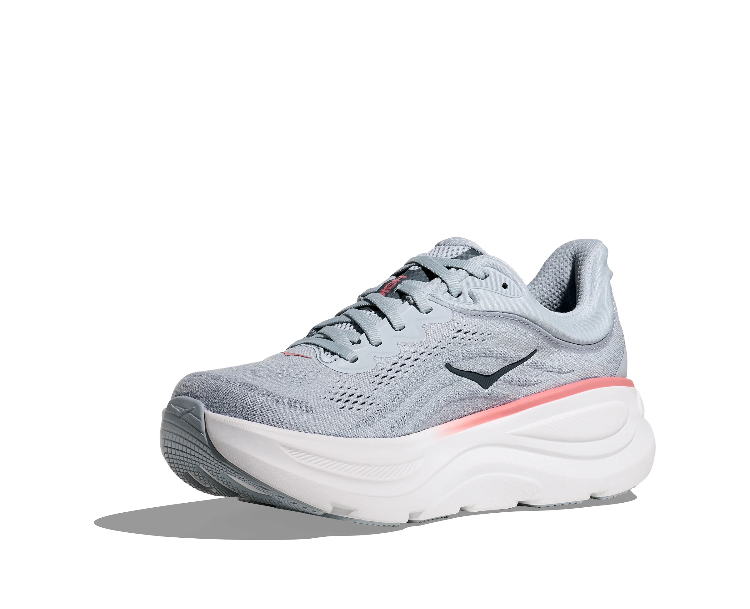 Hoka Bondi 9 Womens Shoes Color: Mineral Blue/Washed Blue Style: 1162012-MBLW - Image 4
