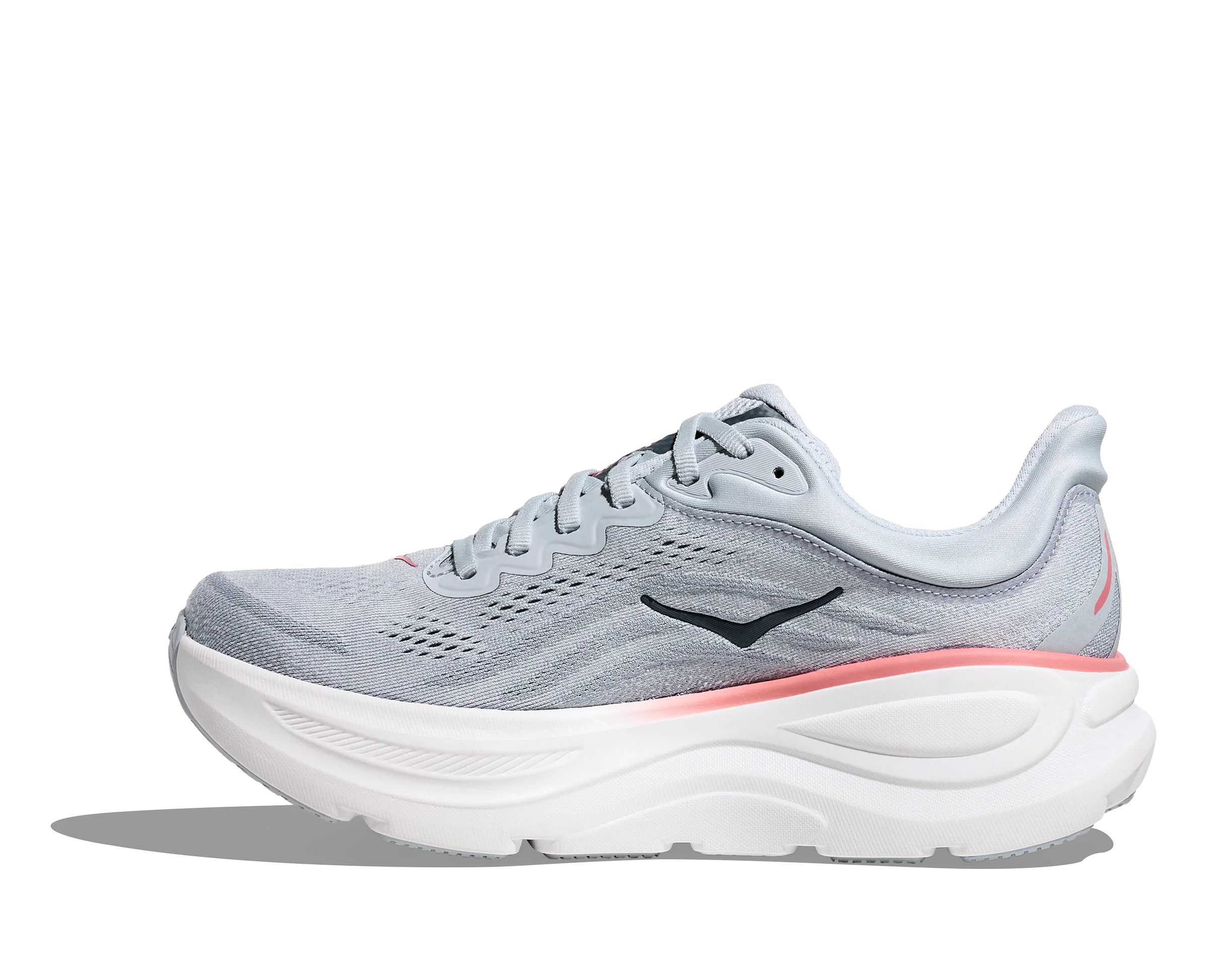 Hoka Bondi 9 Womens Shoes Color: Mineral Blue/Washed Blue Style: 1162012-MBLW - Image 8