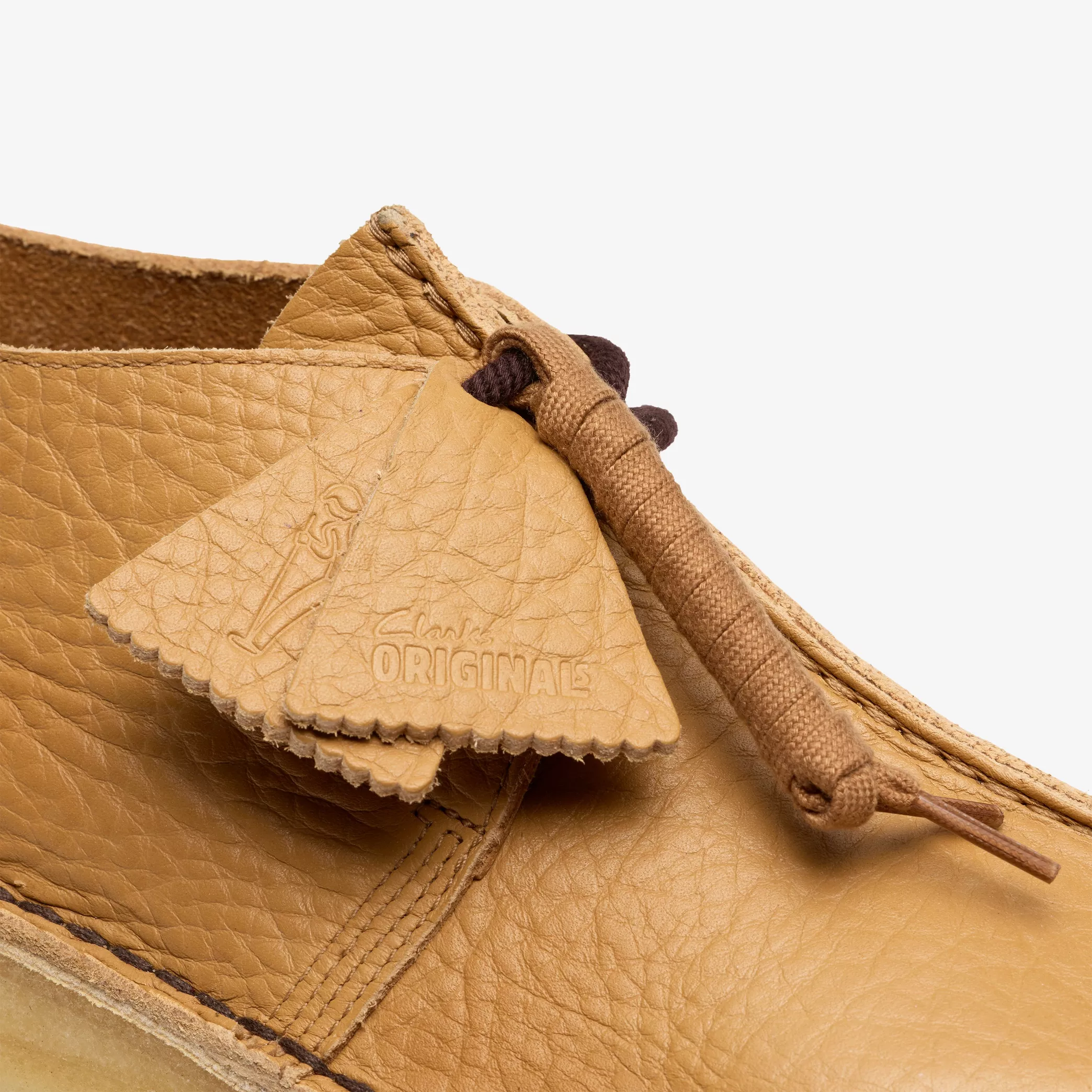 CLARK Desert Trek Curry Leather 26182780 - Image 6