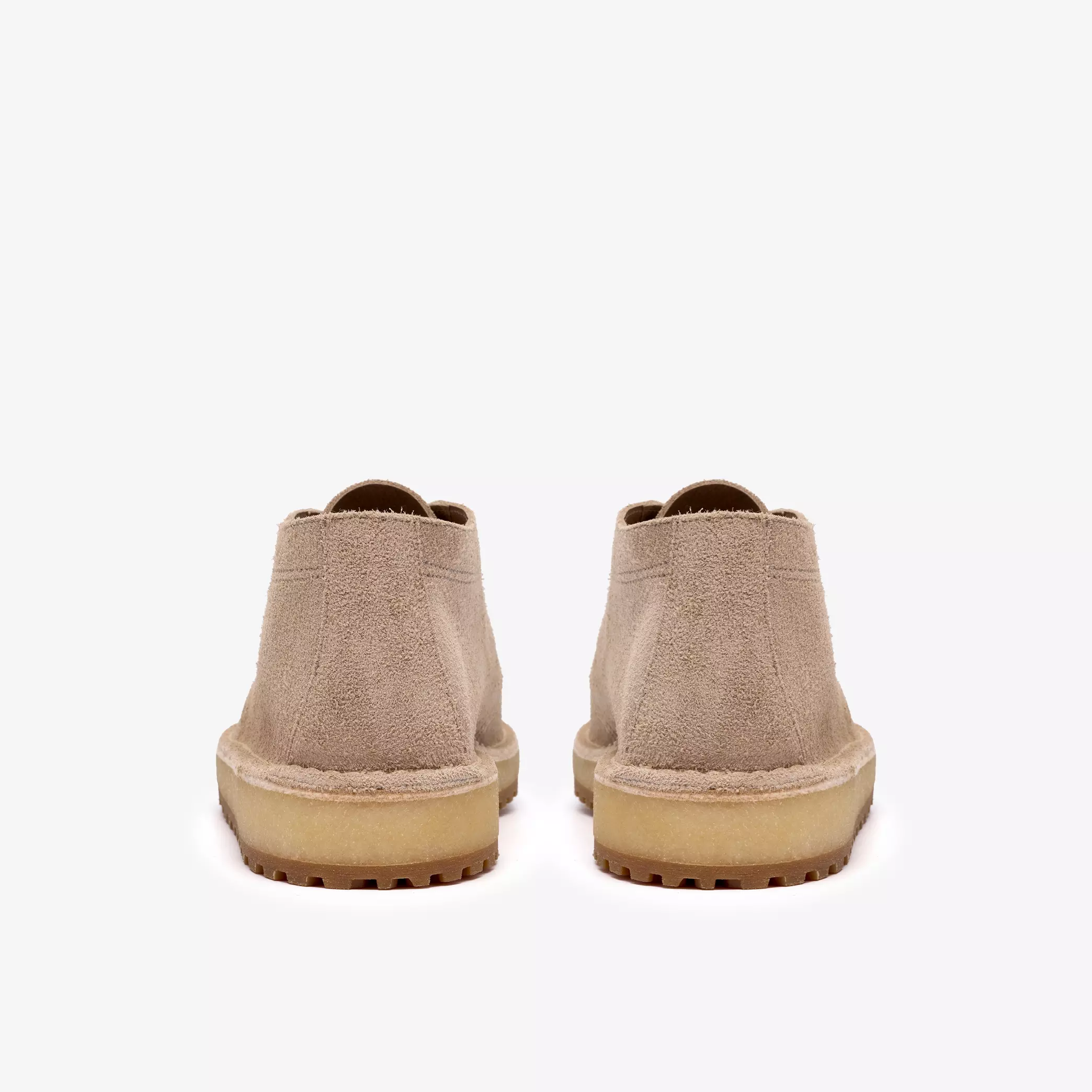 Clarks Desert Hunter Mens Shoes Color: Sand Suede Style: 26185680 - Image 3