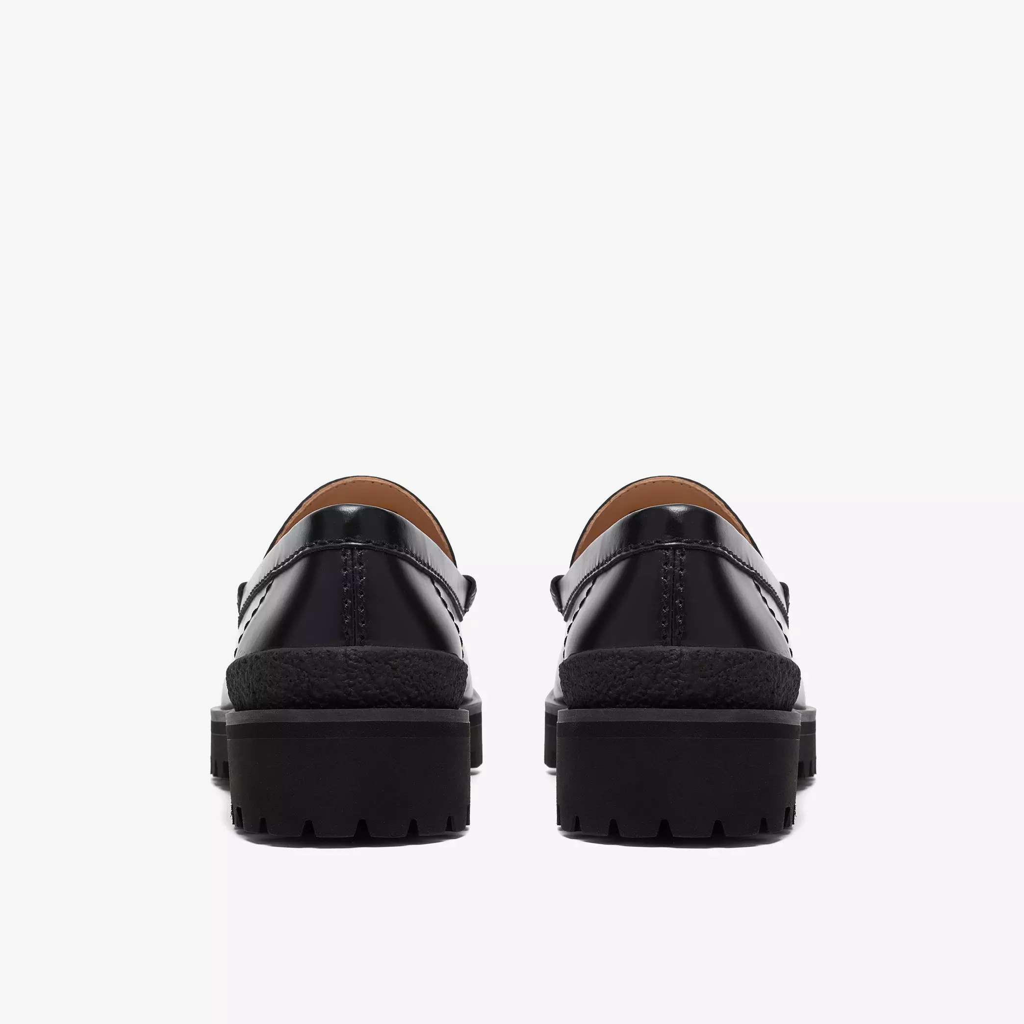 Clarks Yukoner Penny Mens Shoes Color: Black Leather Style: 26185705 - Image 3