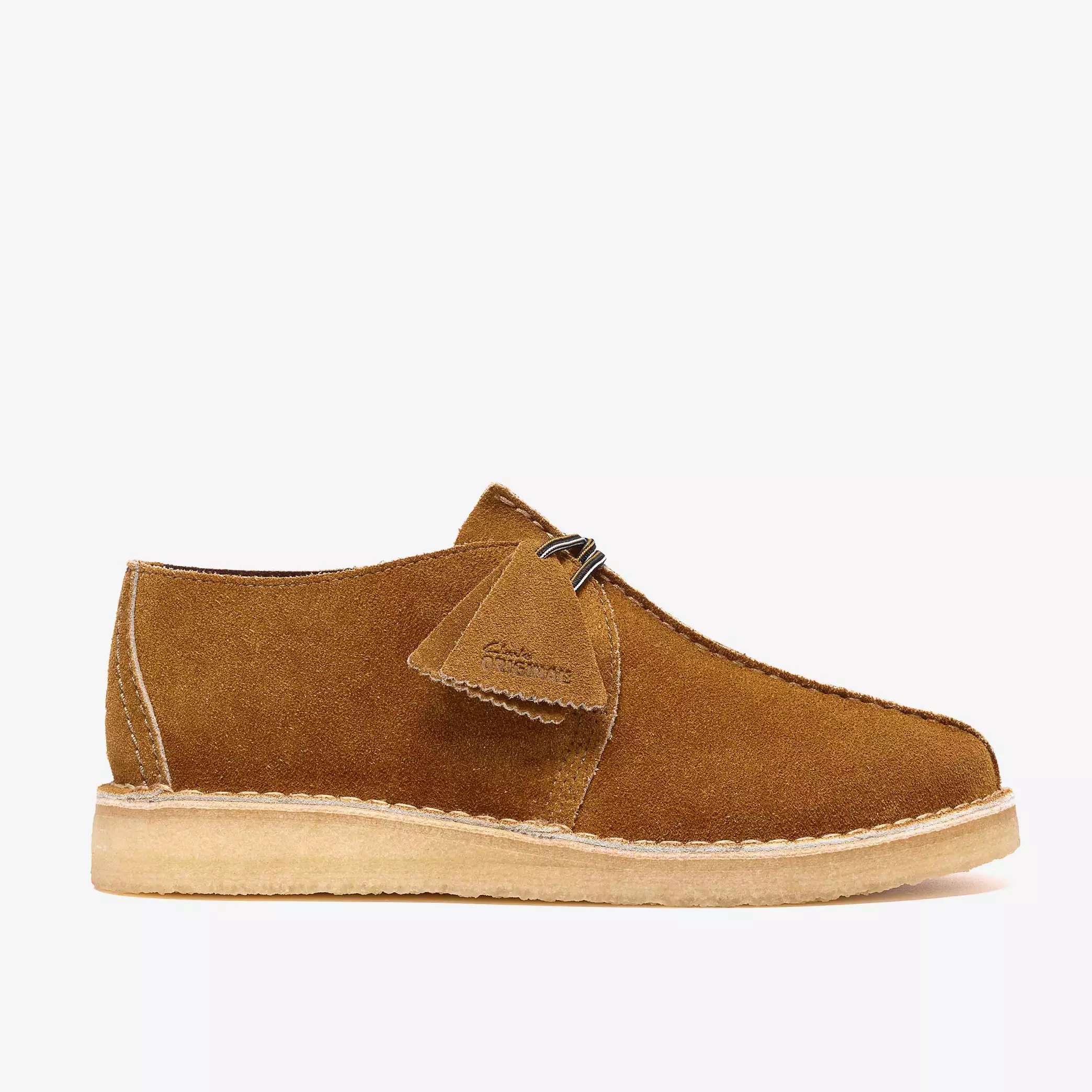 Clarks Desert Trek Mens Shoes Color: Bronze Suede Style: 26185628 - Image 4