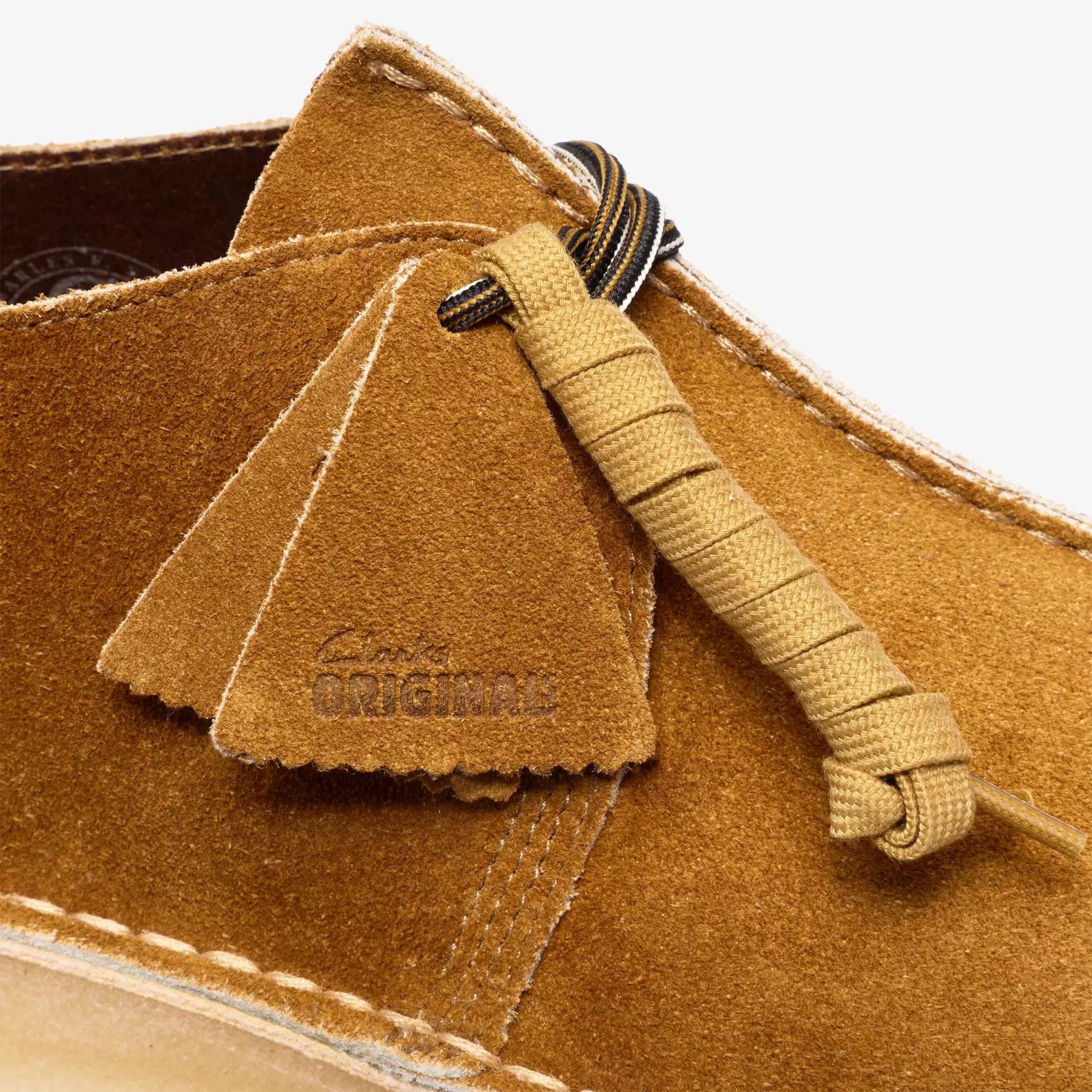 Clarks Desert Trek Mens Shoes Color: Bronze Suede Style: 26185628 - Image 5