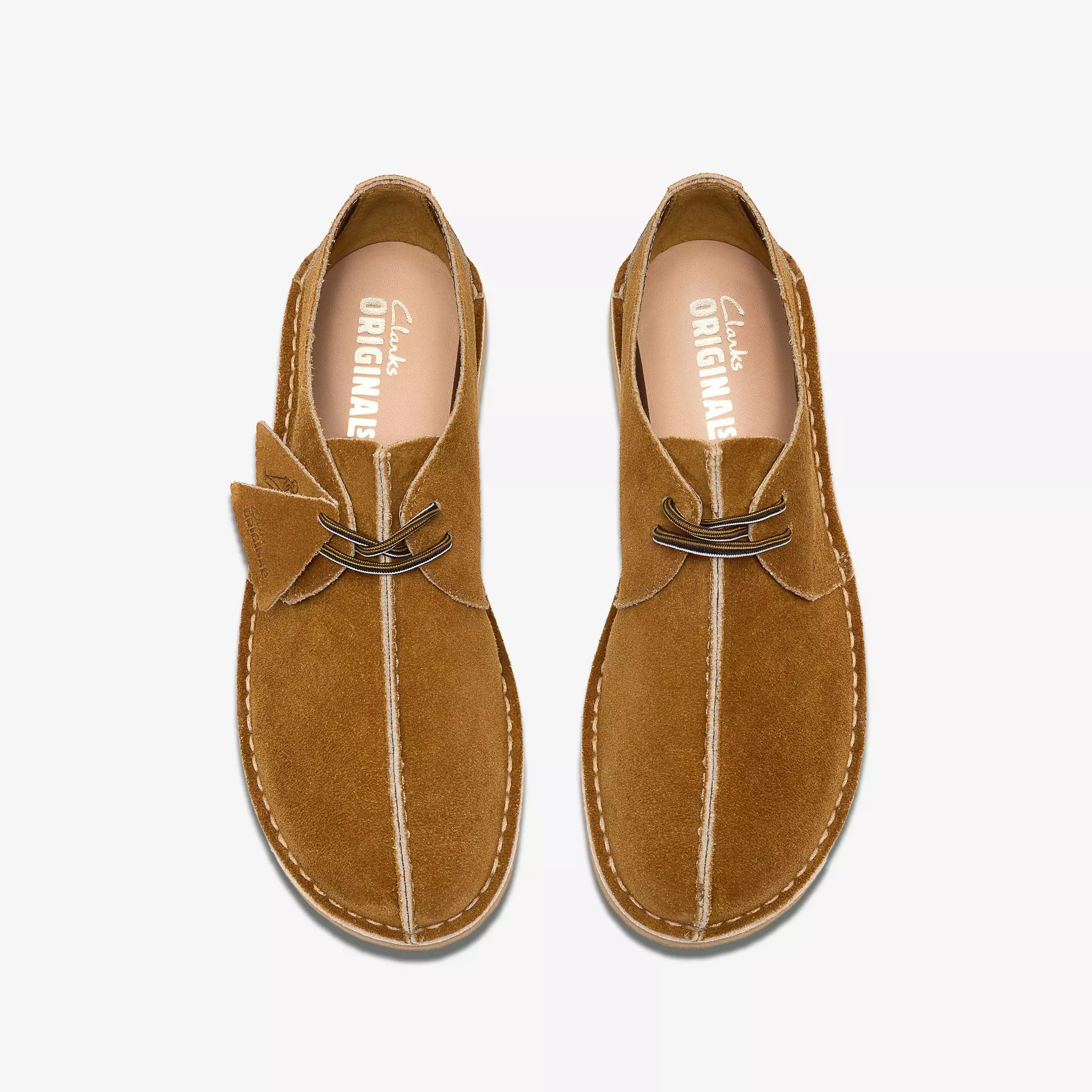 Clarks Desert Trek Mens Shoes Color: Bronze Suede Style: 26185628 - Image 7
