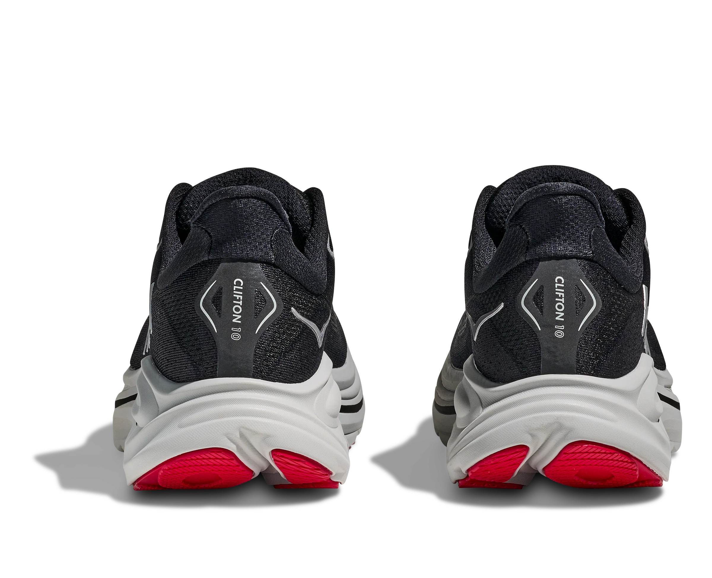 HOKA Clifton 10 black / silver 1162030-BKSV - Image 3