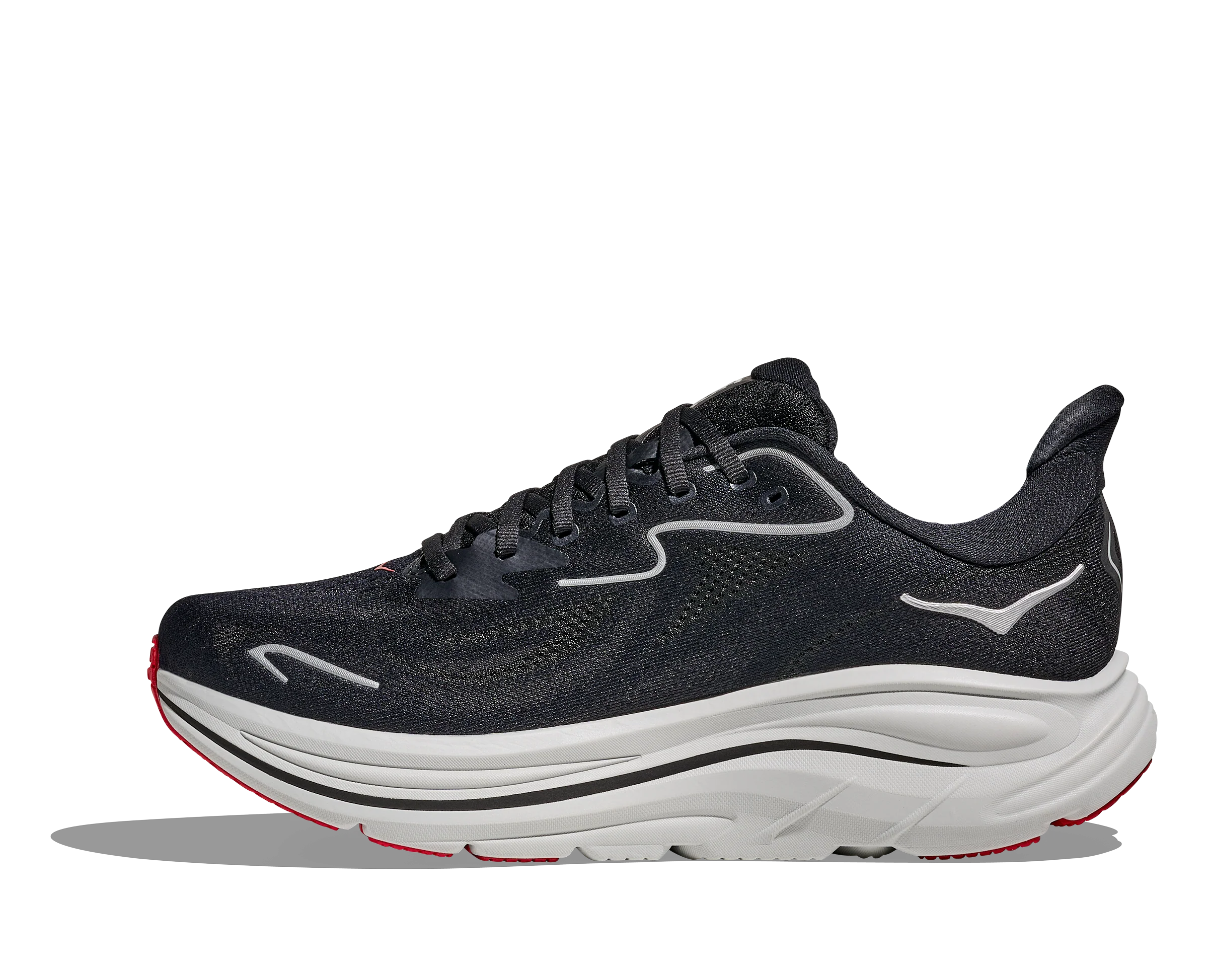 HOKA Clifton 10 black / silver 1162030-BKSV - Image 6