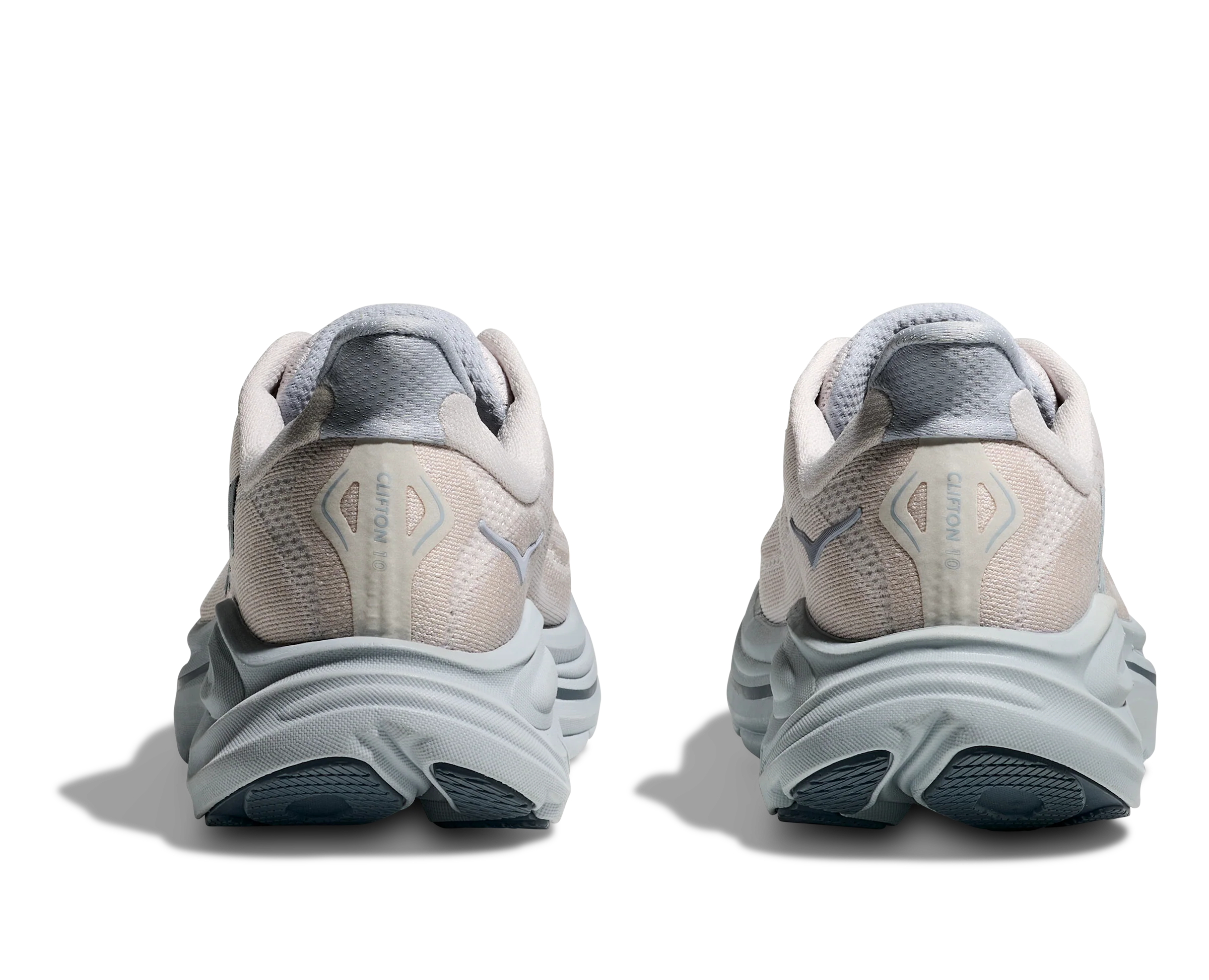 HOKA Clifton 10 Womens grout / mineral blue 1162031-GRTM - Image 3