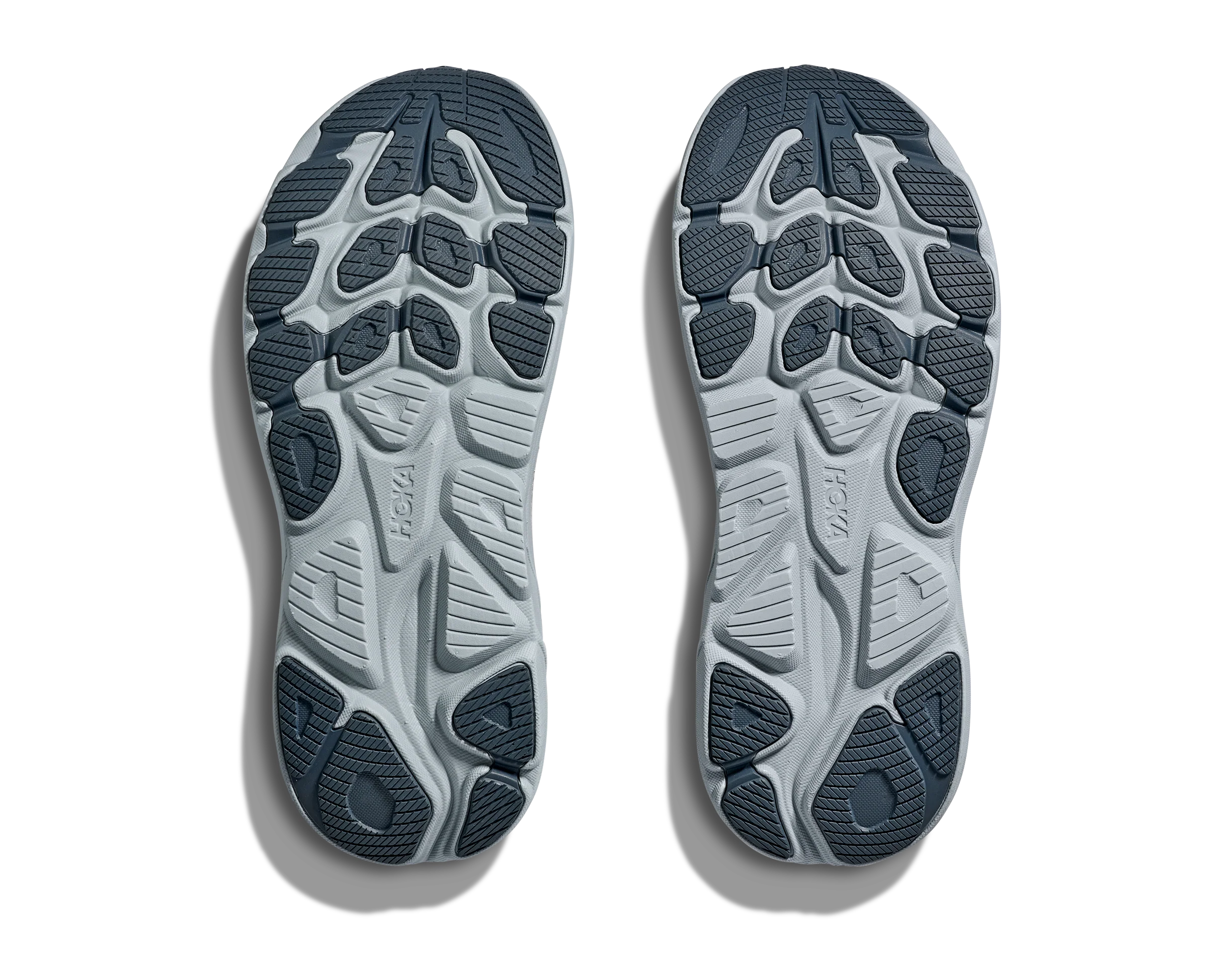 HOKA Clifton 10 Womens grout / mineral blue 1162031-GRTM - Image 4