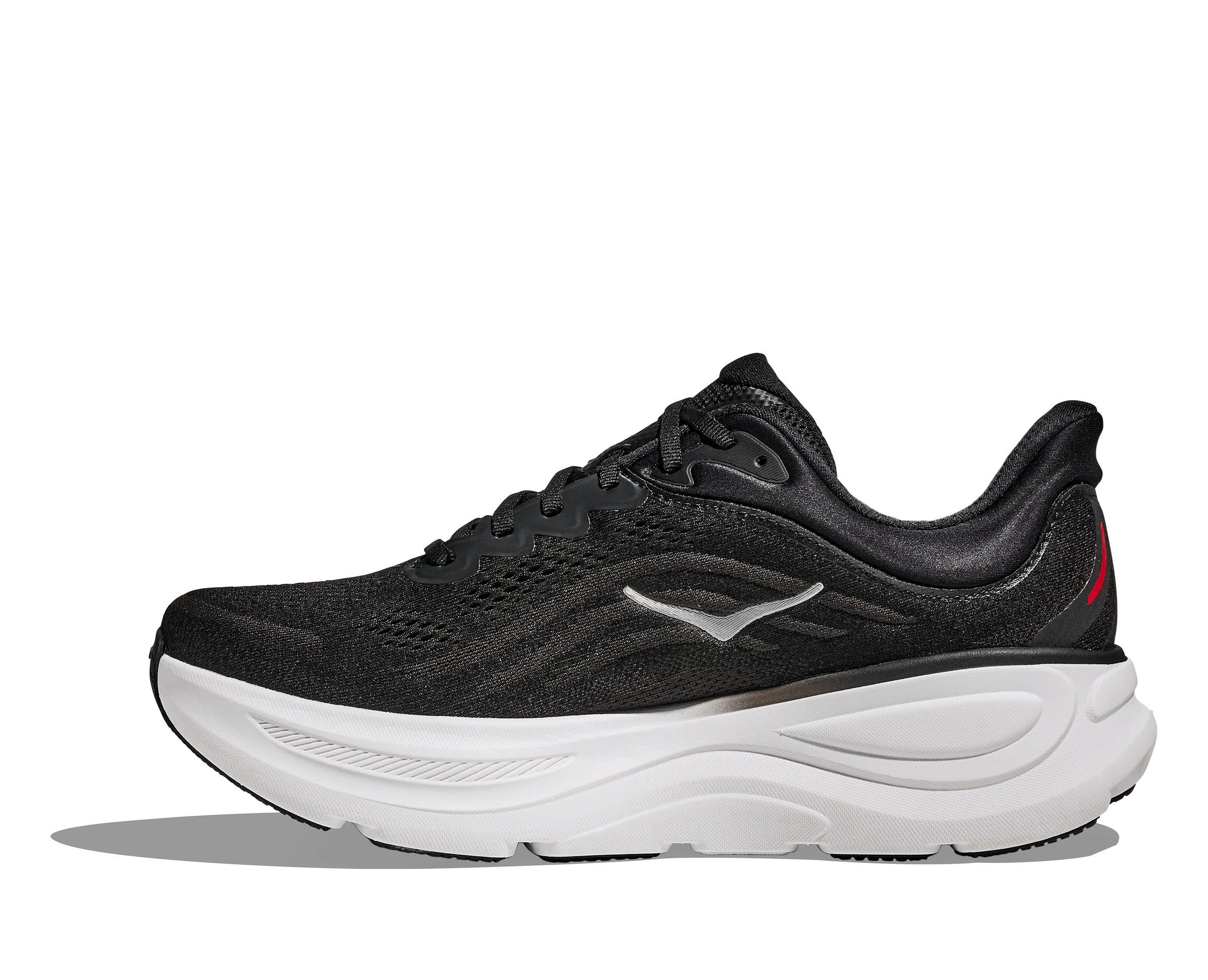 HOKA Men's BONDI 9 Black/Vermillion 1162011-bkvr - Image 6