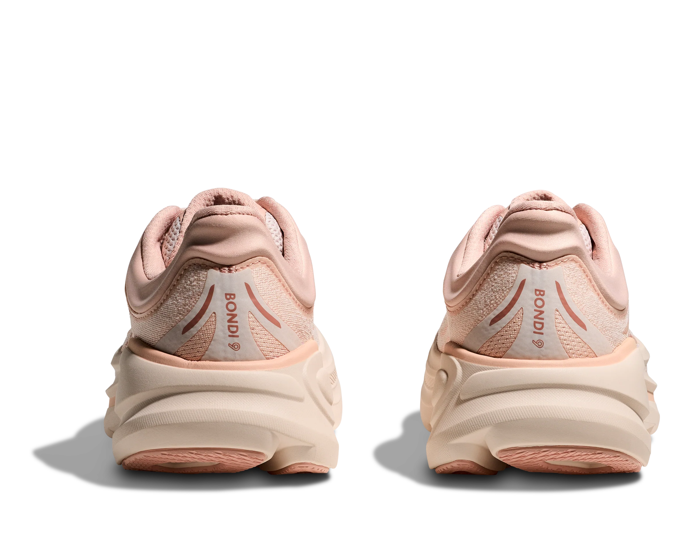 HOKA Women's BONDI 9 ROSE LATTE / ROSE CREAM 1162012-RLTT - Image 4
