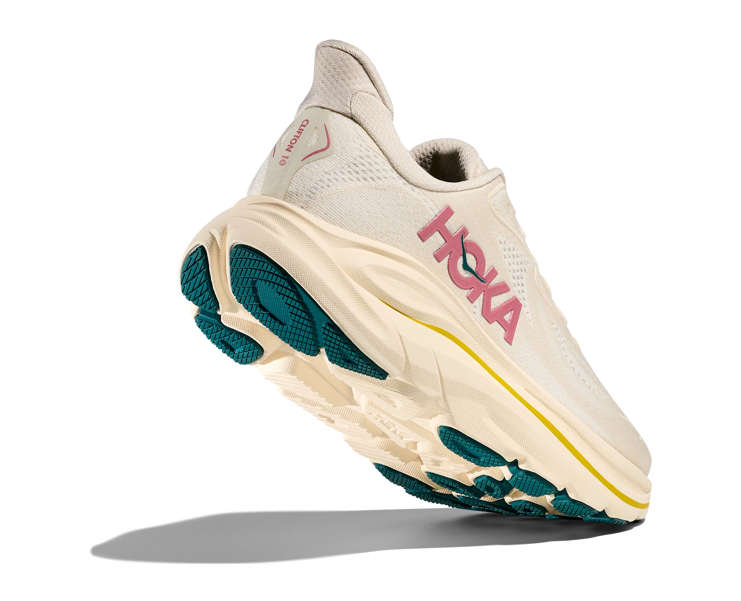 HOKA Women's CLIFTON 10 BIRCH / ALABASTER 1162031-BHLB - Image 5