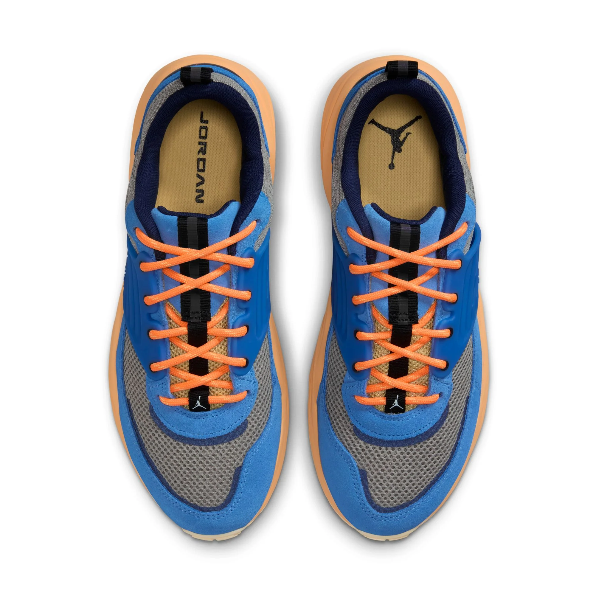 Jordan Trunner O/S SP Men's Shoes Color: Blue Beyond/atomic Orange-cobblestone Style: IQ5649-400 - Image 9