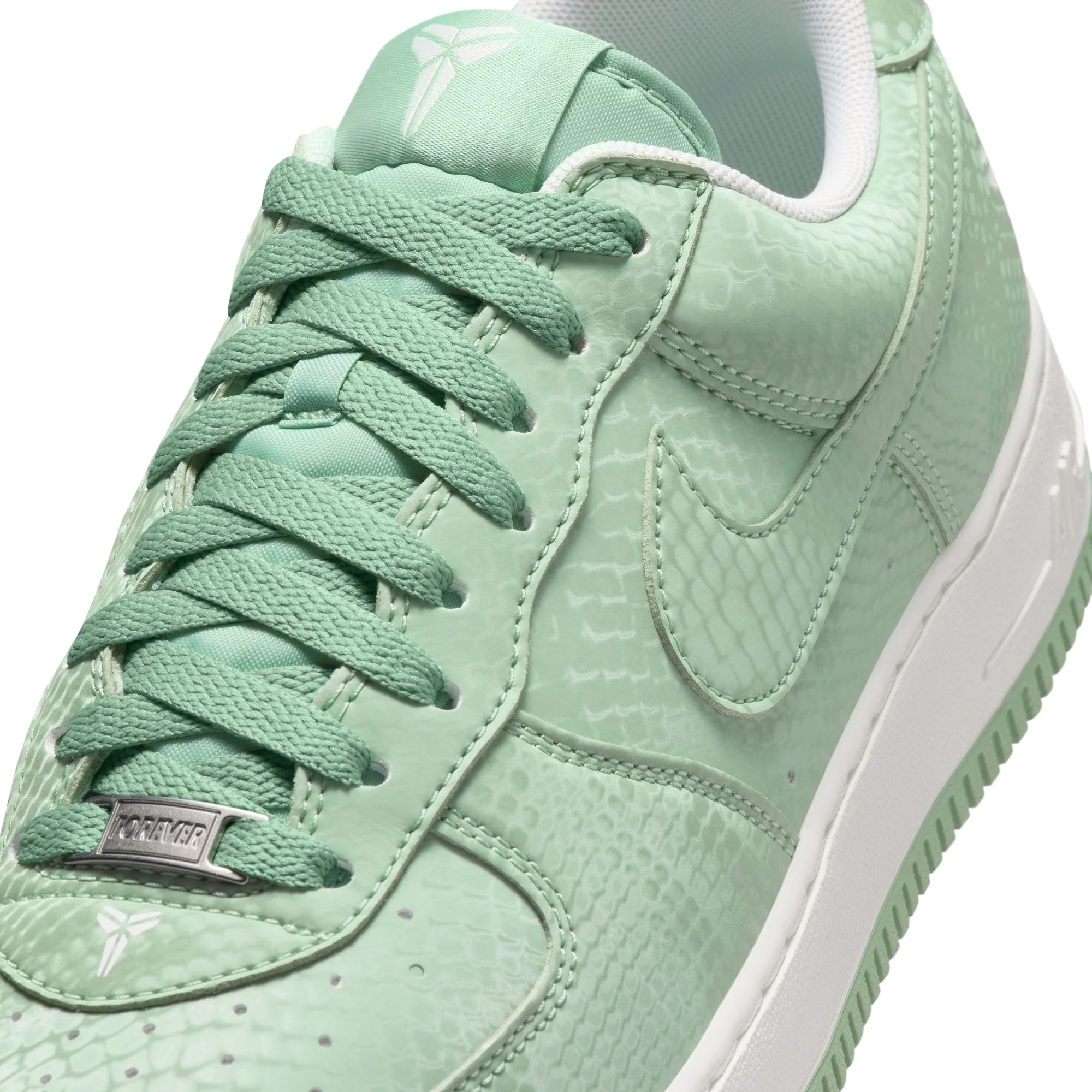 Kobe Air Force 1 Low Men's Shoes Color: Steam/summit White Style: IB0018-005 - Image 8