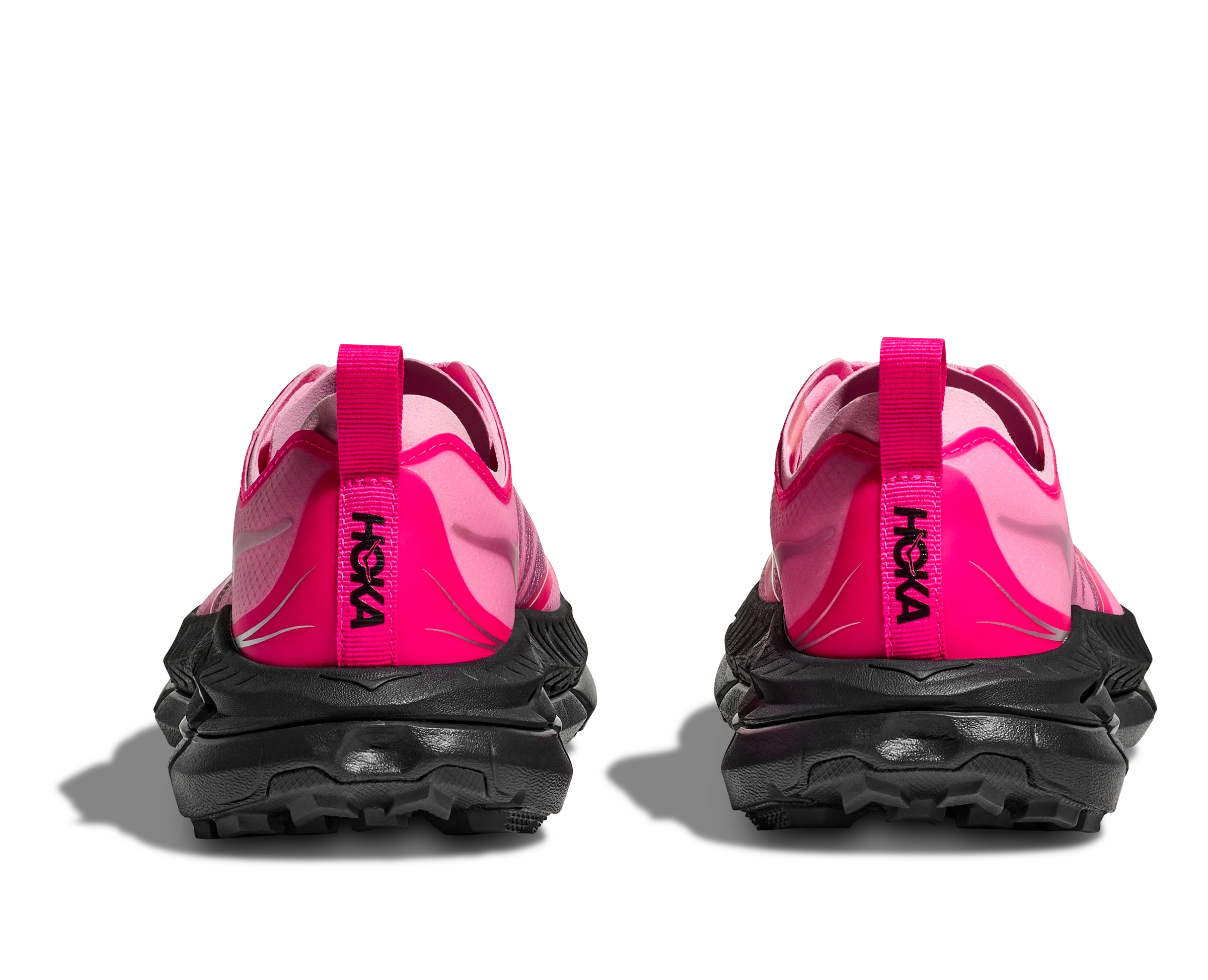 Hoka Mafate Speed 4 Lite Mens Shoes Color: Neon Dragonfruit/Black Style: 1168450-NDRG - Image 3