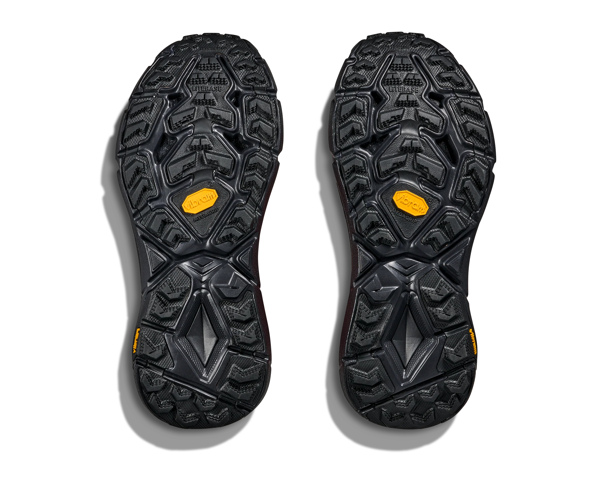 Hoka Mafate Speed 4 Lite Mens Shoes Color: Neon Flame/Black Style: 1168450-NLMB - Image 7