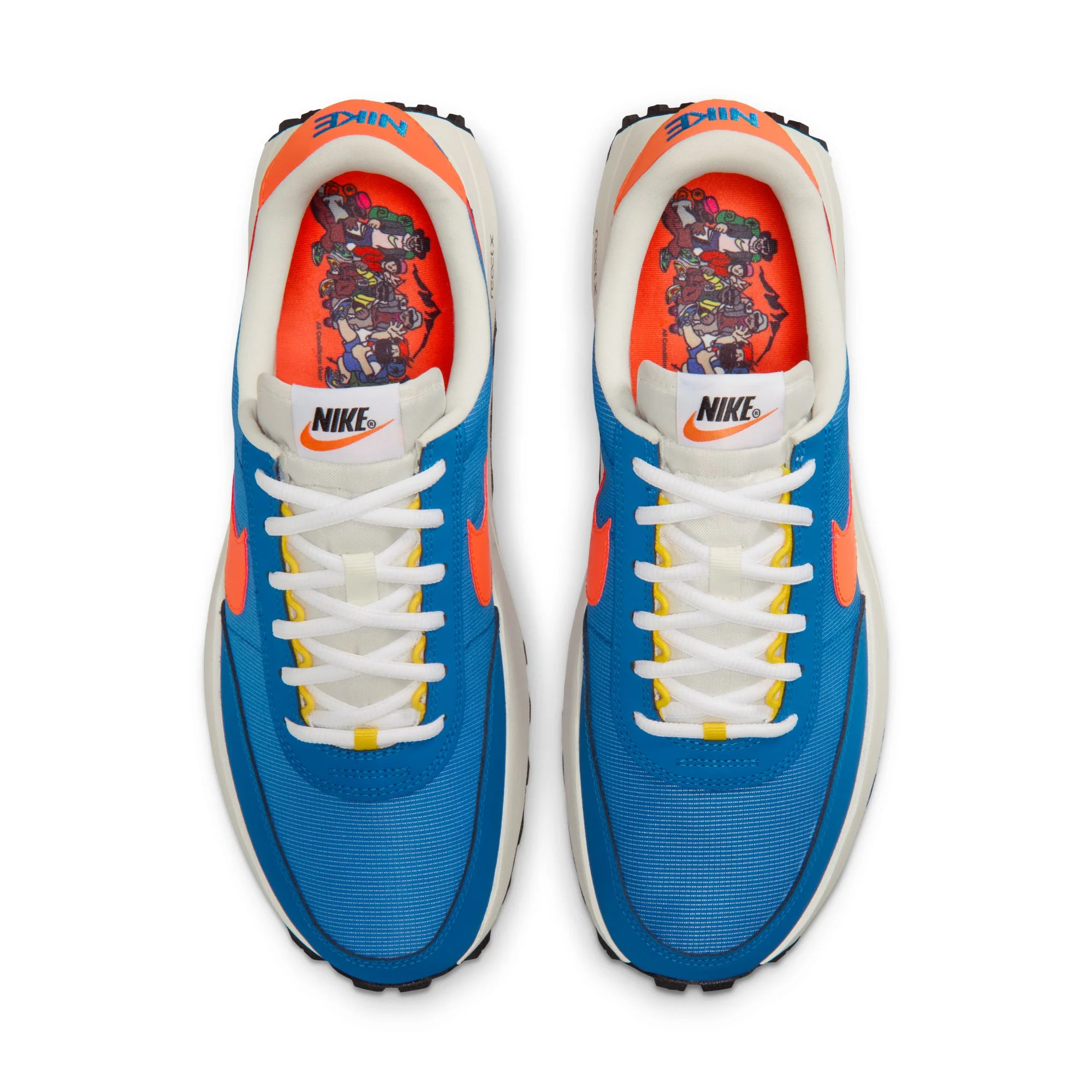 Nike ACG LDV Color: BRILLIANT BLUE/TURF ORANGE-SAIL-WHITE Style: IF2857-400 - Image 10