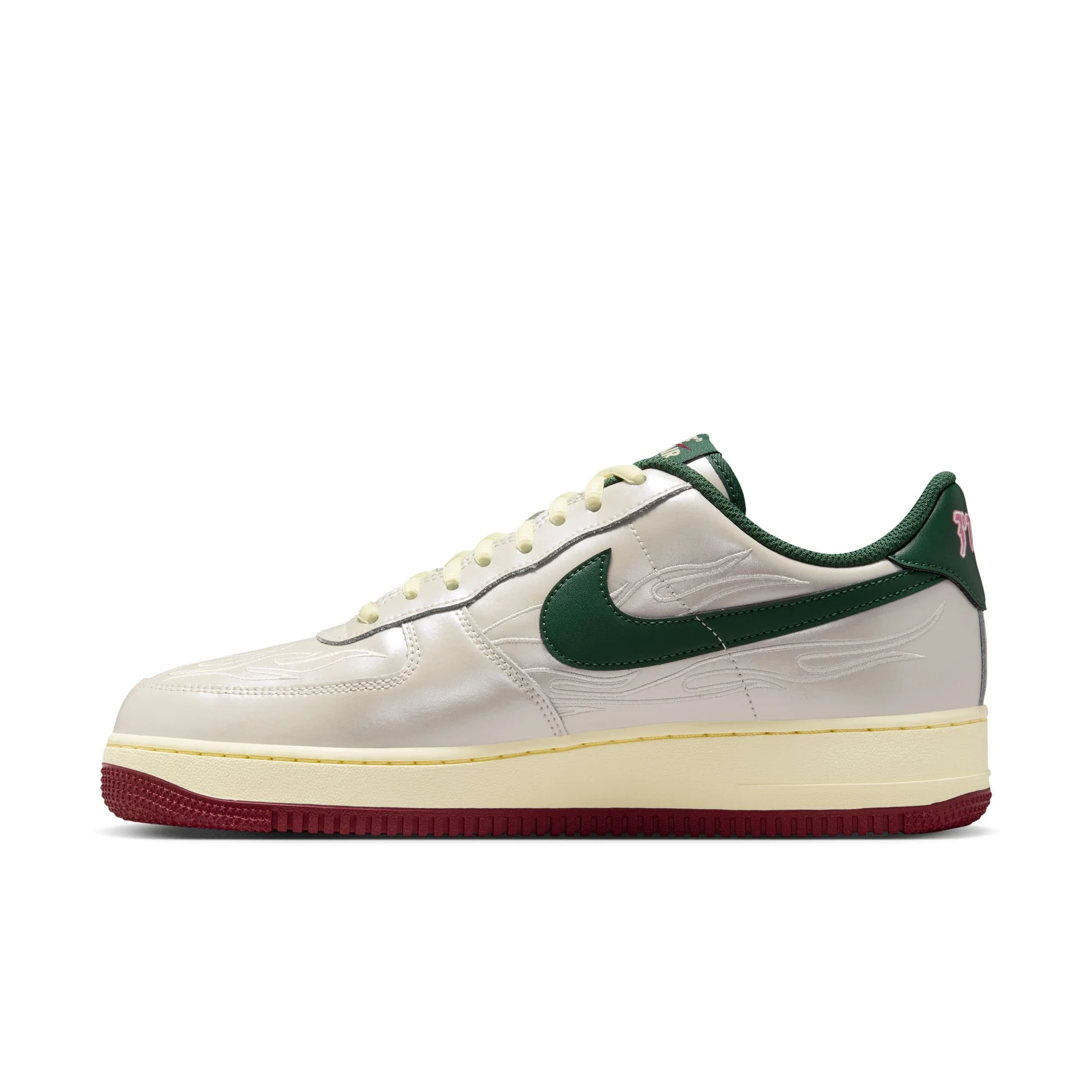 Nike Air Force 1 '07 LV8 Color: PHANTOM/FIR-ALABASTER-TEAM RED Style: IR5896-030 - Image 10