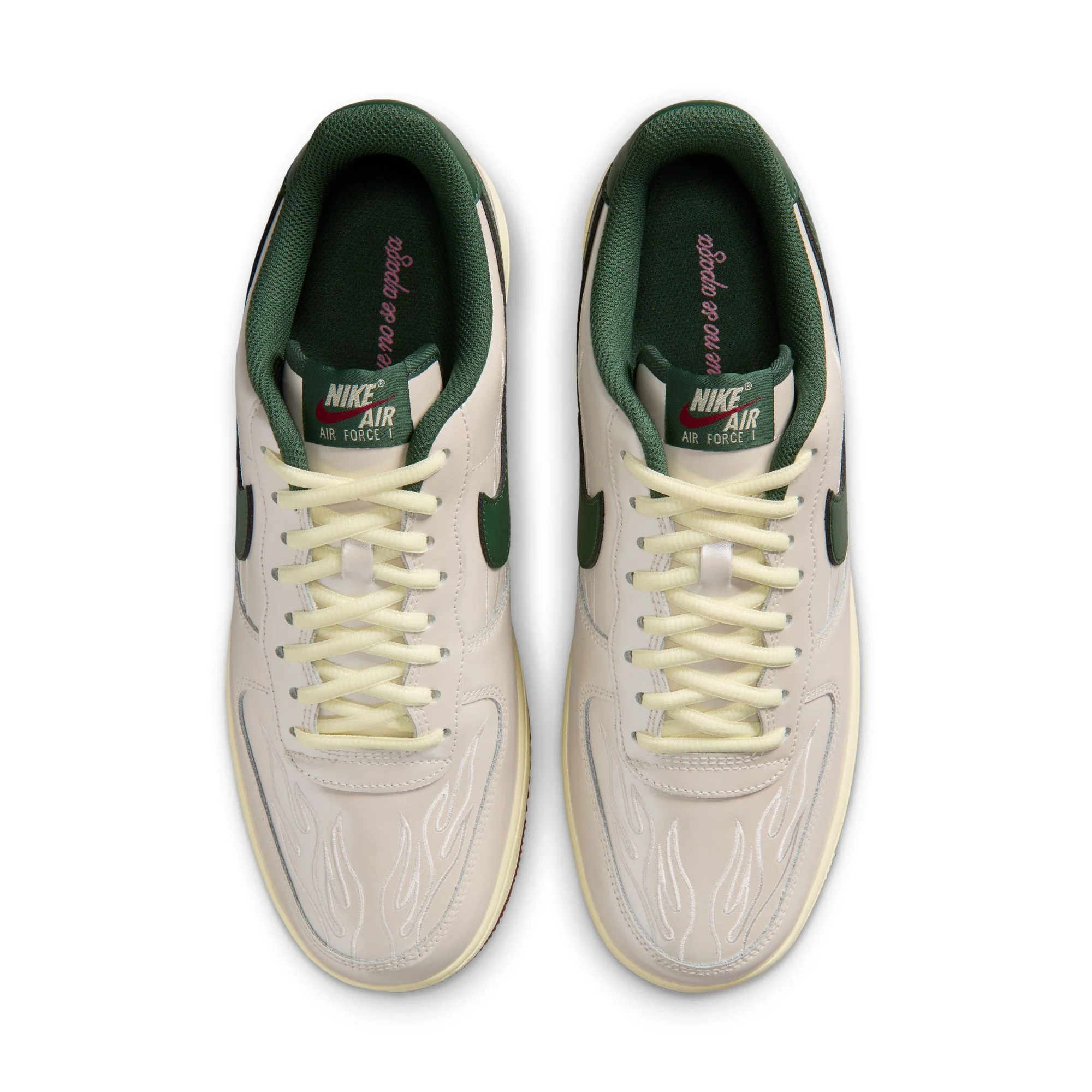 Nike Air Force 1 '07 LV8 Color: PHANTOM/FIR-ALABASTER-TEAM RED Style: IR5896-030 - Image 8