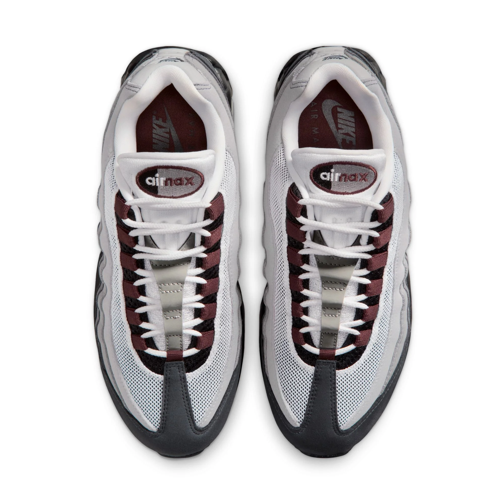 Nike Air Max 95 Big Bubble Womens Color: BLACK/FAUNA BROWN-WHITE-MEDIUM GREY Style: HJ5996-004 - Image 3