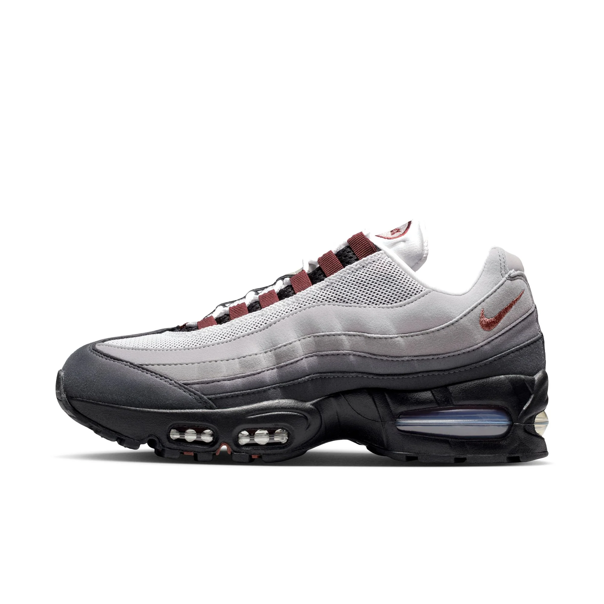 Nike Air Max 95 Big Bubble Womens Color: BLACK/FAUNA BROWN-WHITE-MEDIUM GREY Style: HJ5996-004 - Image 4