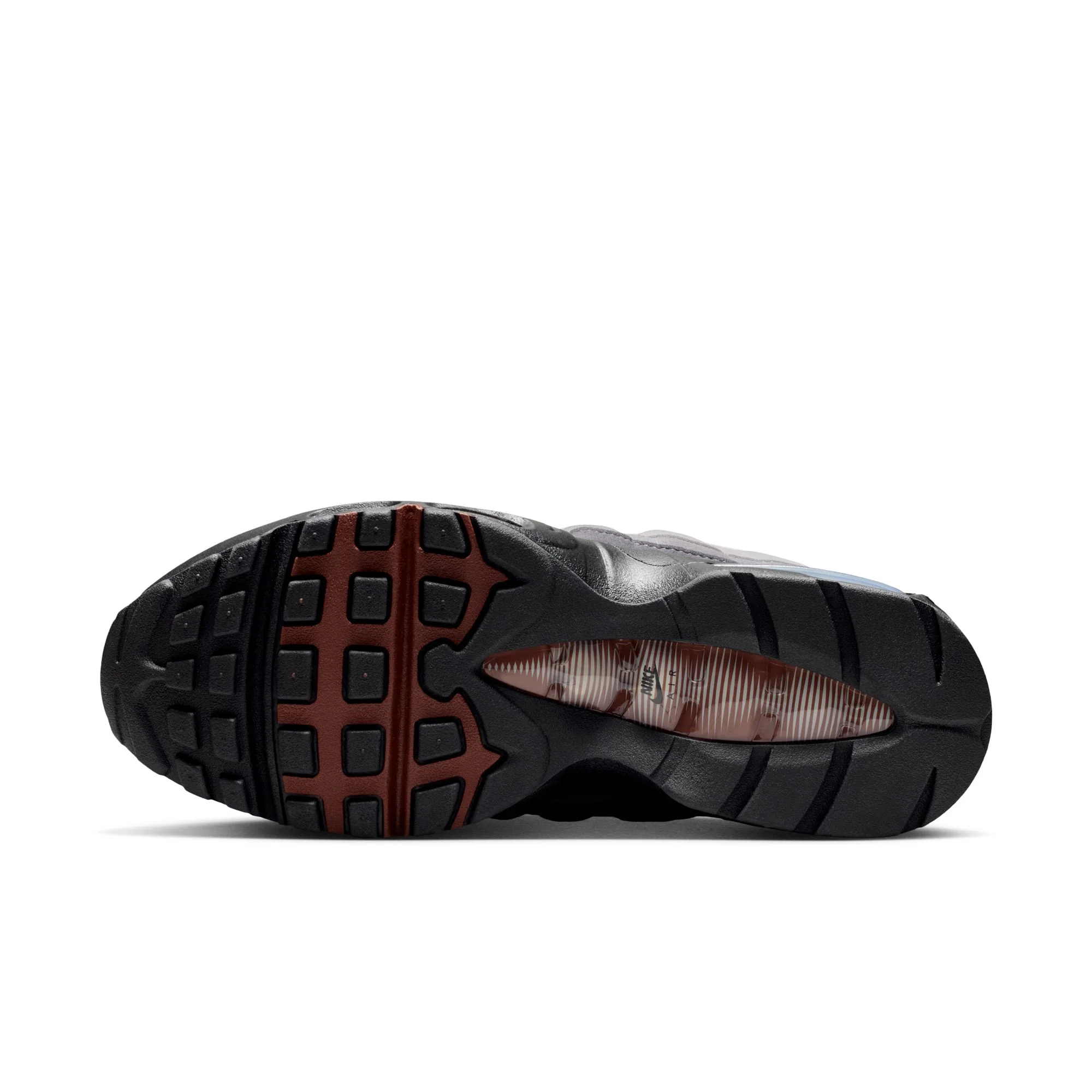 Nike Air Max 95 Big Bubble Womens Color: BLACK/FAUNA BROWN-WHITE-MEDIUM GREY Style: HJ5996-004 - Image 7