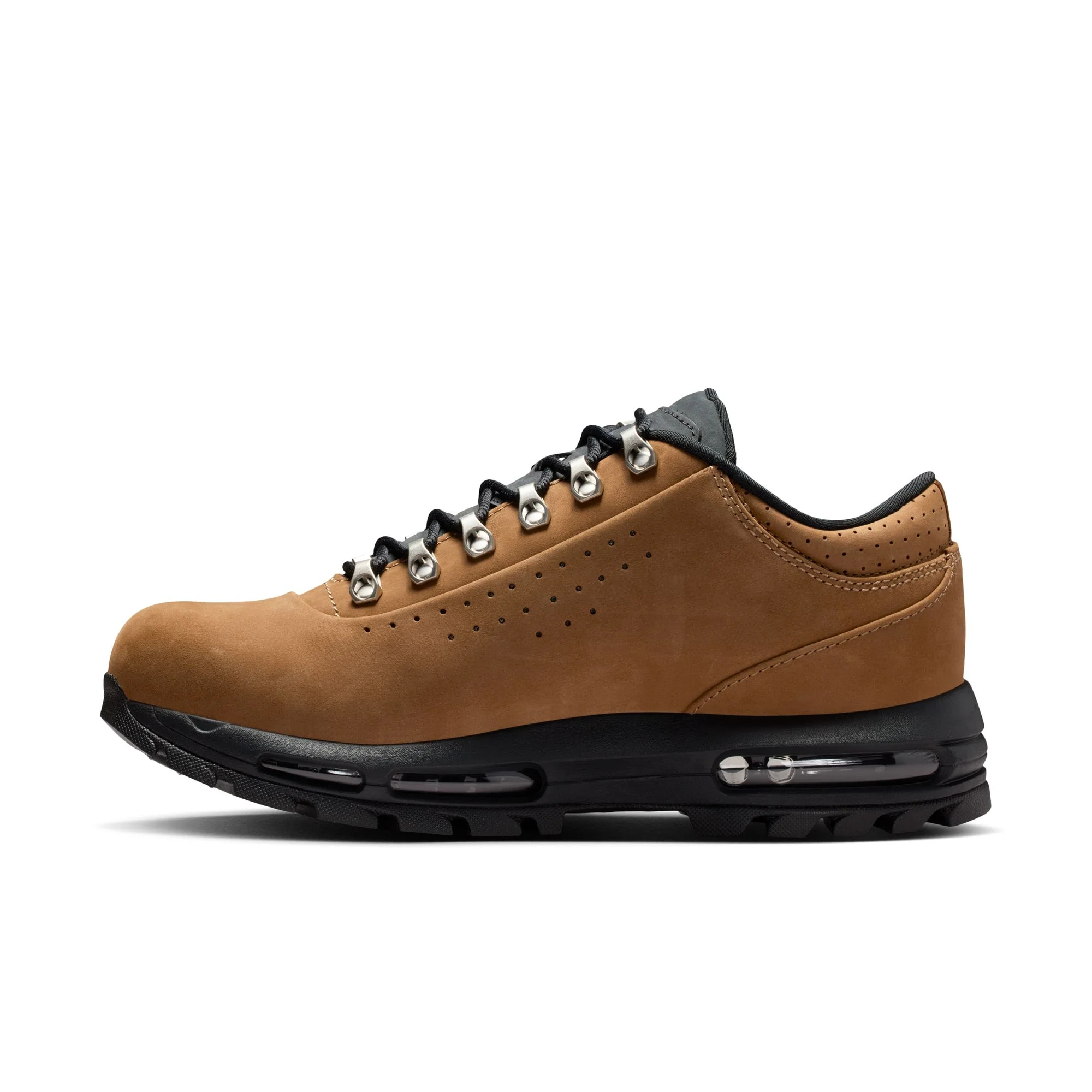 Nike Air Max Goadome Low SP Men's Boots Color: Taupe/university Red-black Style: IU5915-200 - Image 4