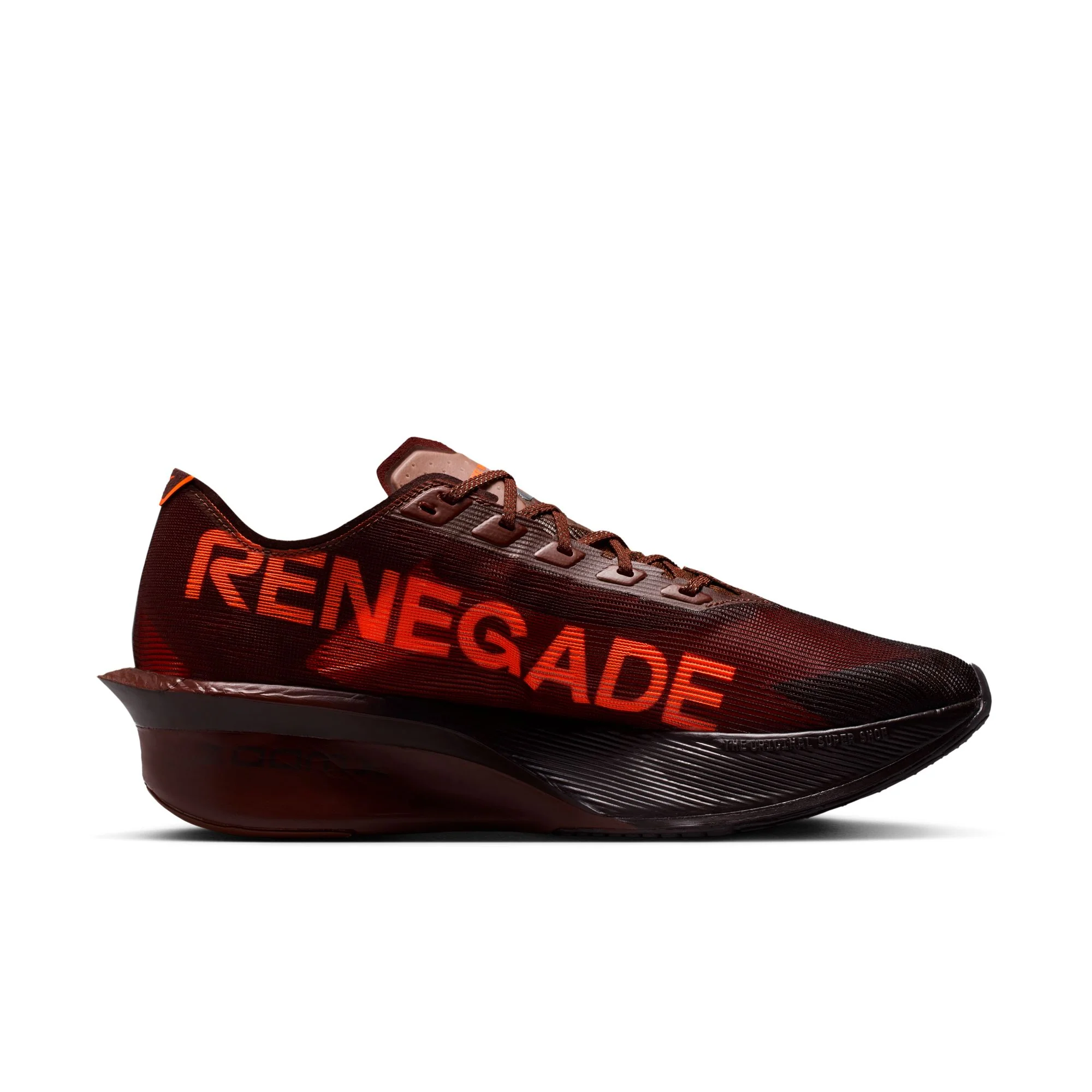 Nike Vaporfly 4 x Renegade Color: BROWN BASALT/HYPER CRIMSON Style: IQ7313-200 - Image 3