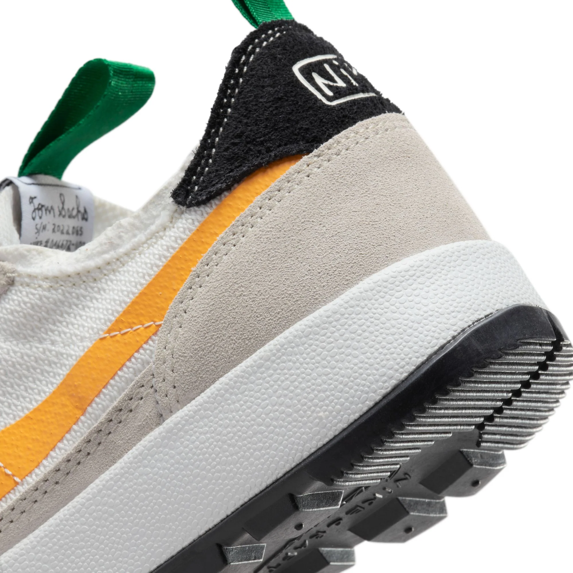 NikeCraft General Purpose Women's Shoe ‘Bricolage’ Color: SUMMIT WHITE/UNIVERSITY GOLD-BIRCH Style: DA6672-100 - Image 6
