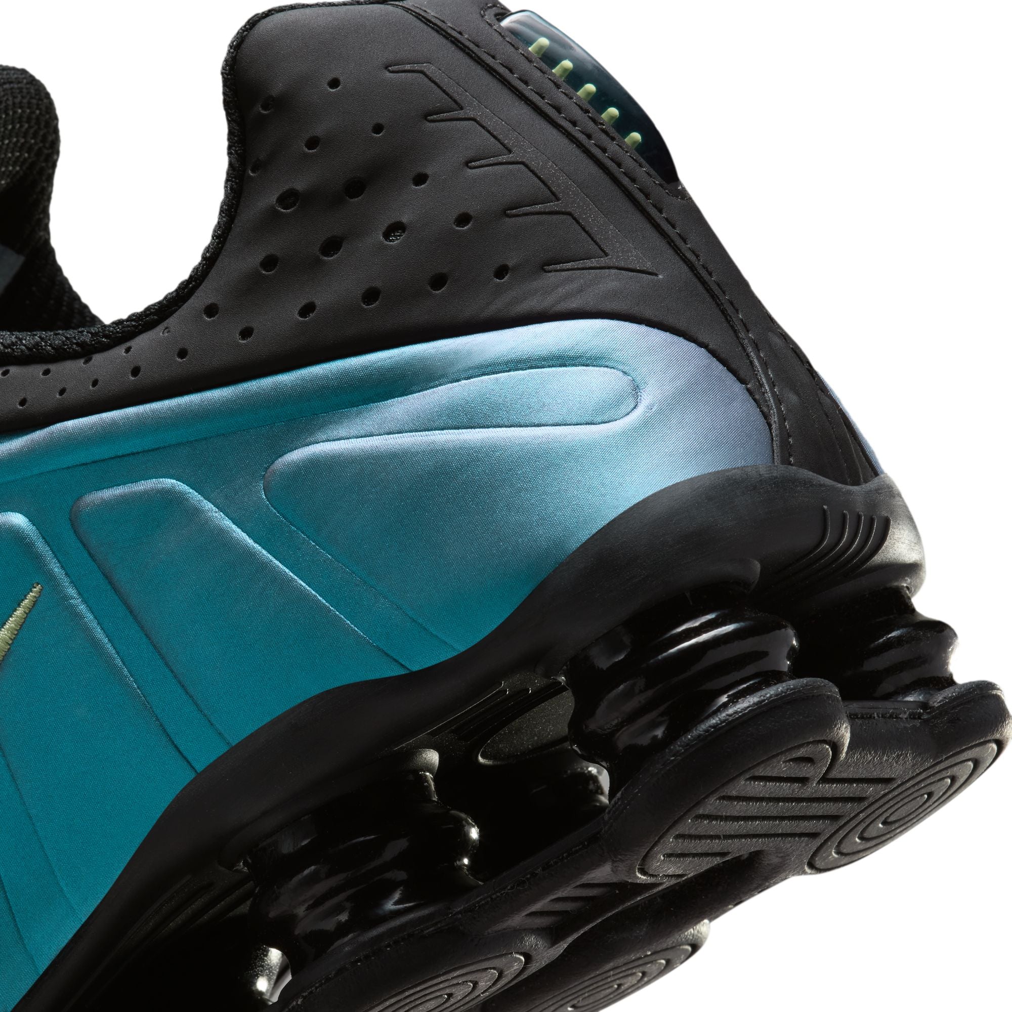 Nike Shox R4 Men's Shoes Color: Sapphire/lt Liquid Lime-pencil Point Style: IF4849-500 - Image 7