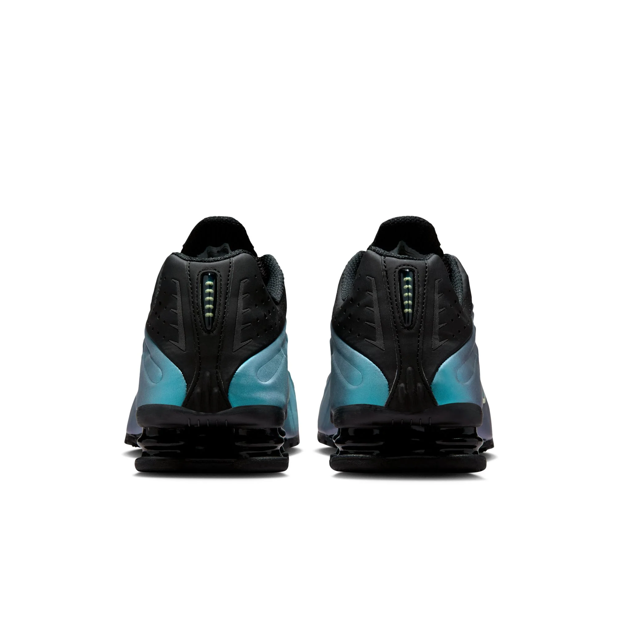 Nike Shox R4 Men's Shoes Color: Sapphire/lt Liquid Lime-pencil Point Style: IF4849-500 - Image 8