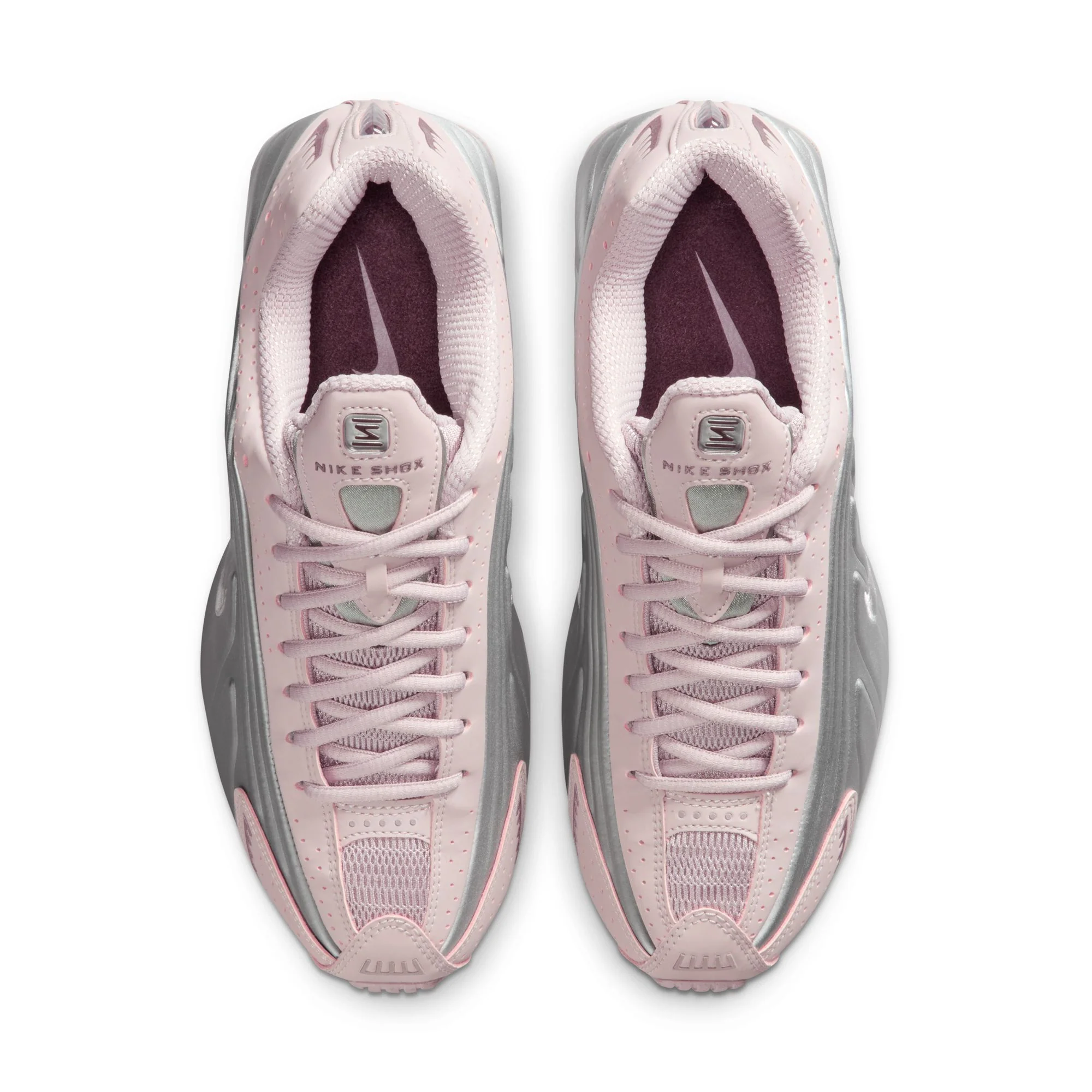 Nike Shox R4 Women's Shoes Color: Particle Rose/metallic Silver-tattoo Style: AR3565-601 - Image 10