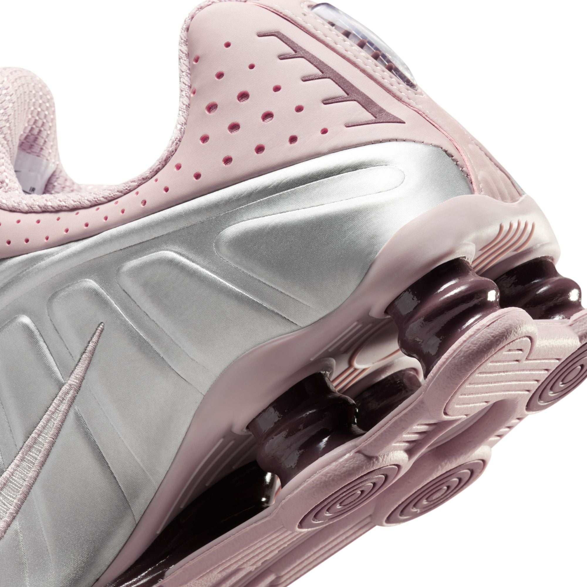Nike Shox R4 Women's Shoes Color: Particle Rose/metallic Silver-tattoo Style: AR3565-601 - Image 8