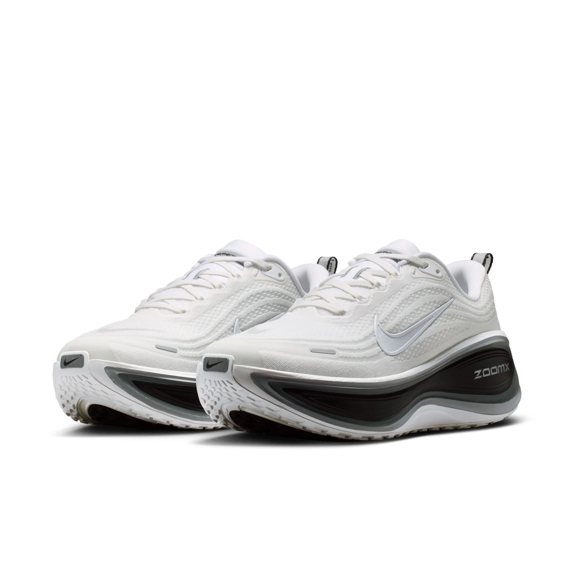 Nike Vomero Plus Color: WHITE/METALLIC SILVER-BLACK-COOL GREY Style: II7181-102 - Image 10