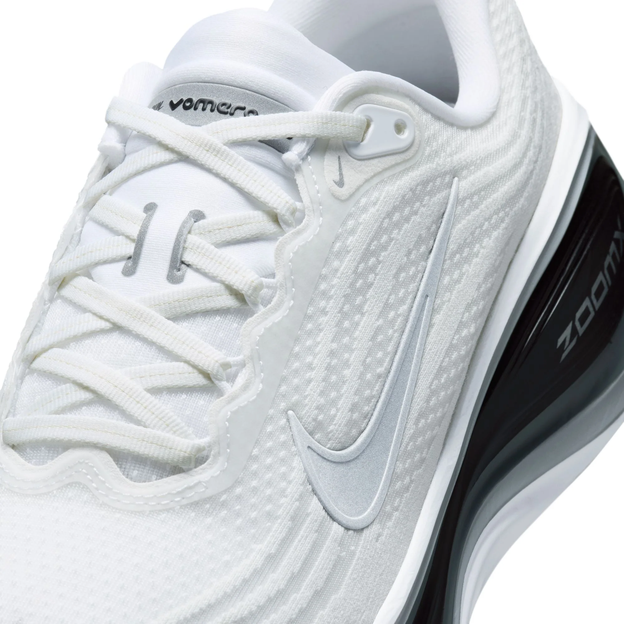 Nike Vomero Plus Color: WHITE/METALLIC SILVER-BLACK-COOL GREY Style: II7181-102 - Image 7