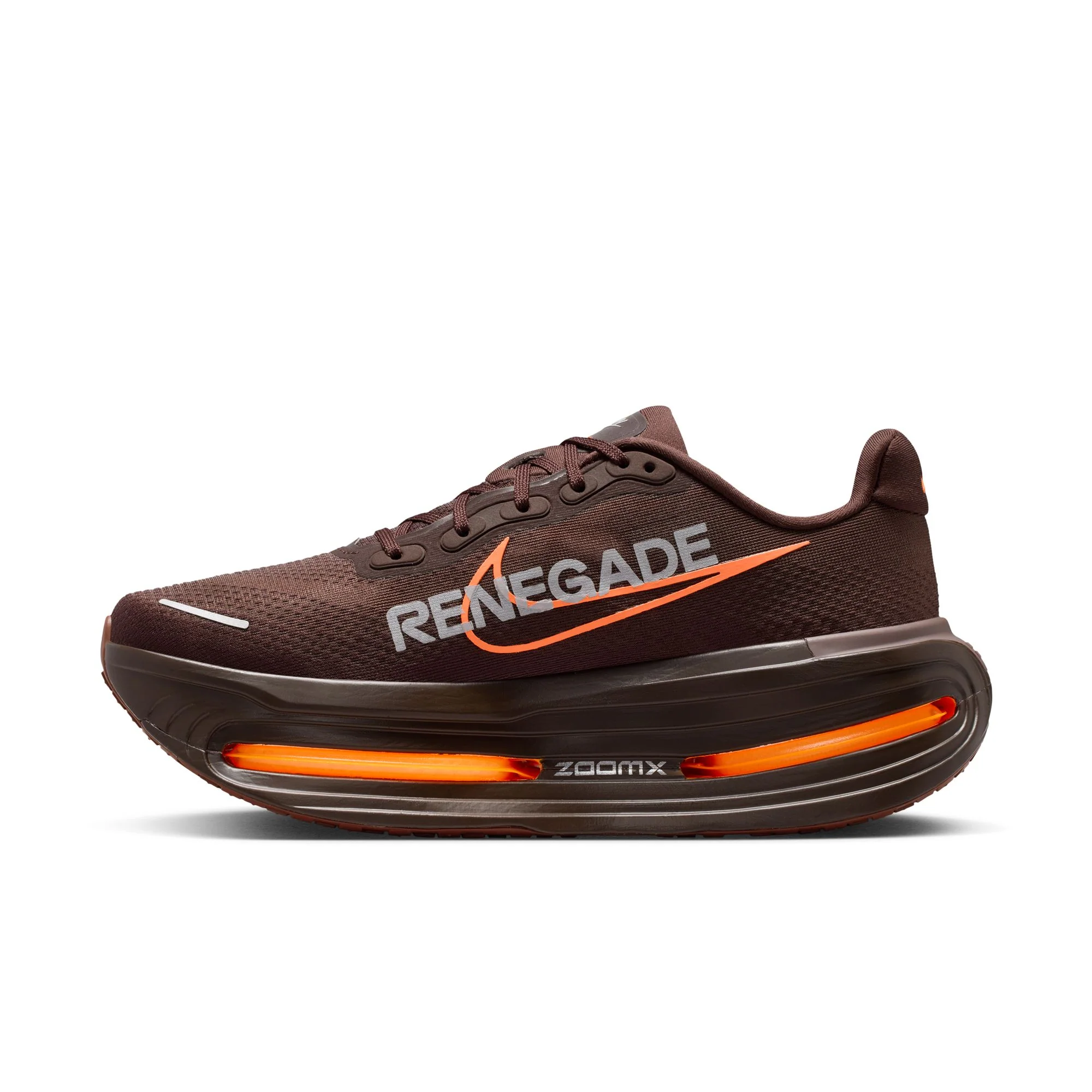 Nike Vomero Premium x Renegade Mens Shoes Color: Brown Basalt/Hyper Crimson/Total Orange Style: IQ7314-200 - Image 12