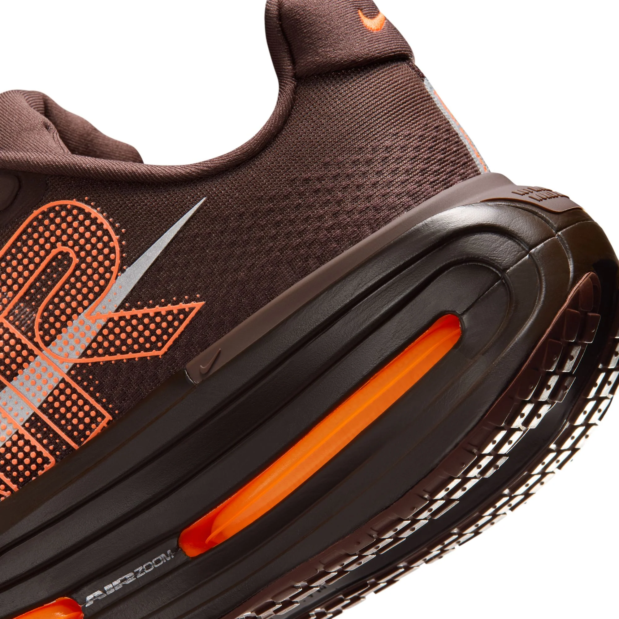 Nike Vomero Premium x Renegade Mens Shoes Color: Brown Basalt/Hyper Crimson/Total Orange Style: IQ7314-200 - Image 5