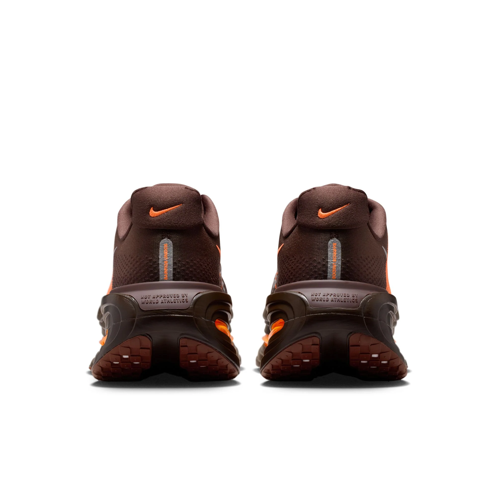 Nike Vomero Premium x Renegade Mens Shoes Color: Brown Basalt/Hyper Crimson/Total Orange Style: IQ7314-200 - Image 9