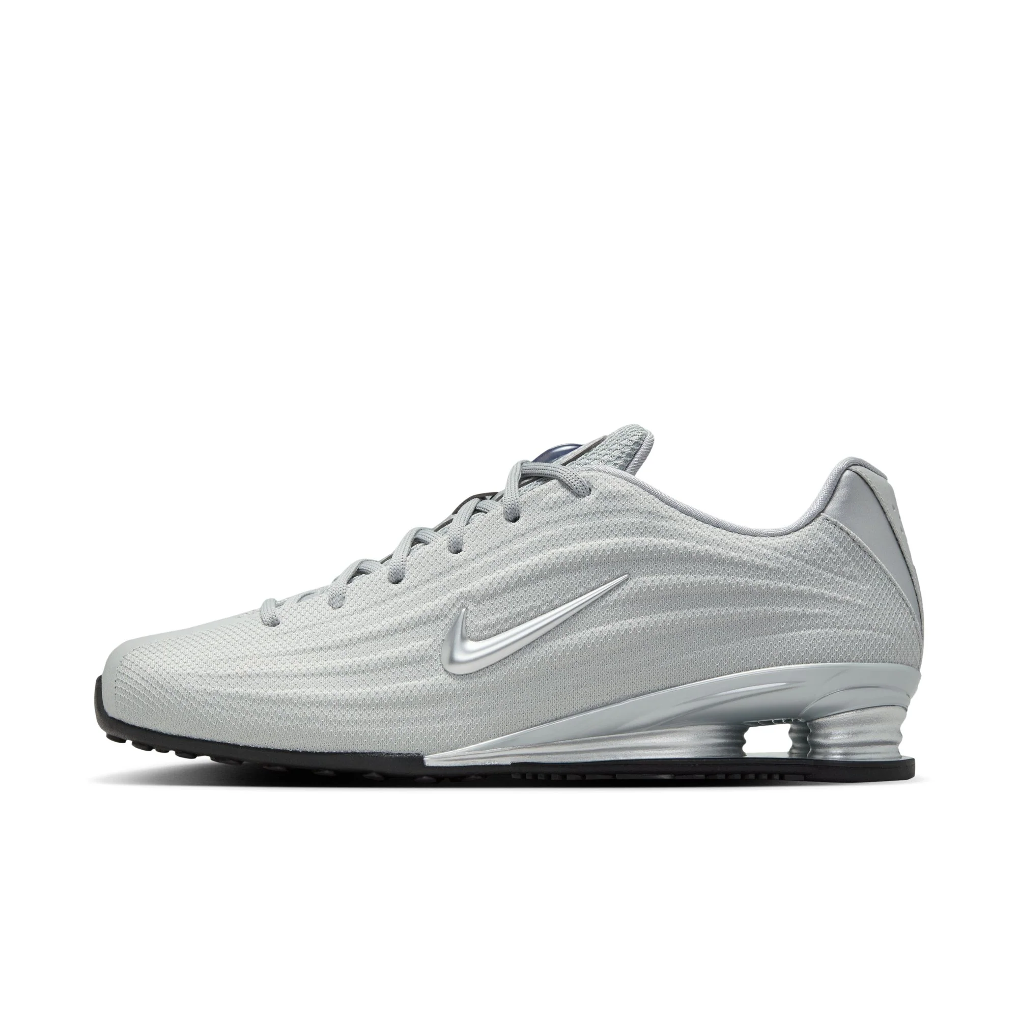 NIKE Women's SHOX Z SILVER/SILVER BLACK HQ7540-001 - Image 4