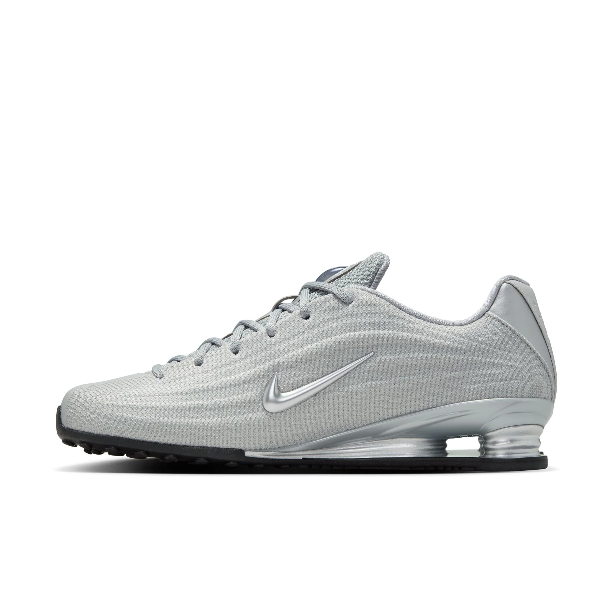 NIKE Women's SHOX Z SILVER/SILVER BLACK HQ7540-001 - Image 5