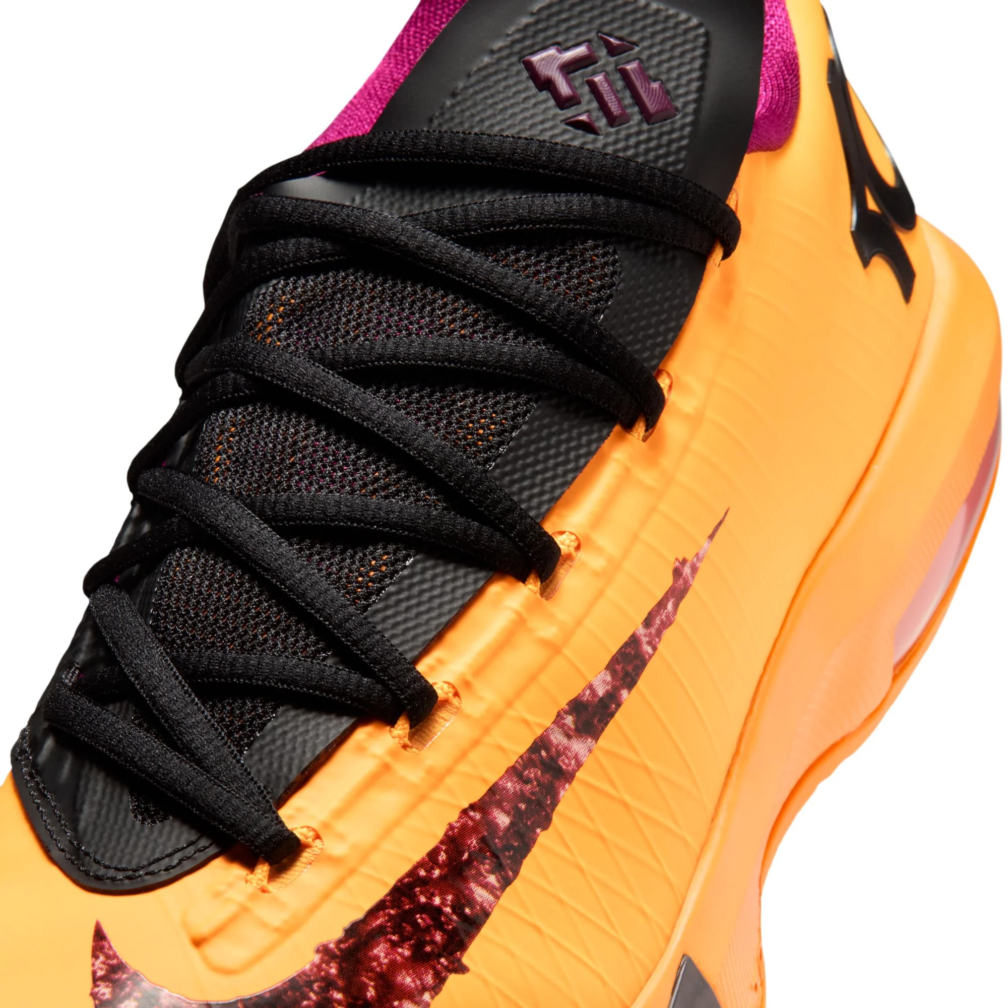 Nike Zoom KD 6 Men's Shoes Color: Laser Orange/raspberry Red-black Style: IB6903-800 - Image 5