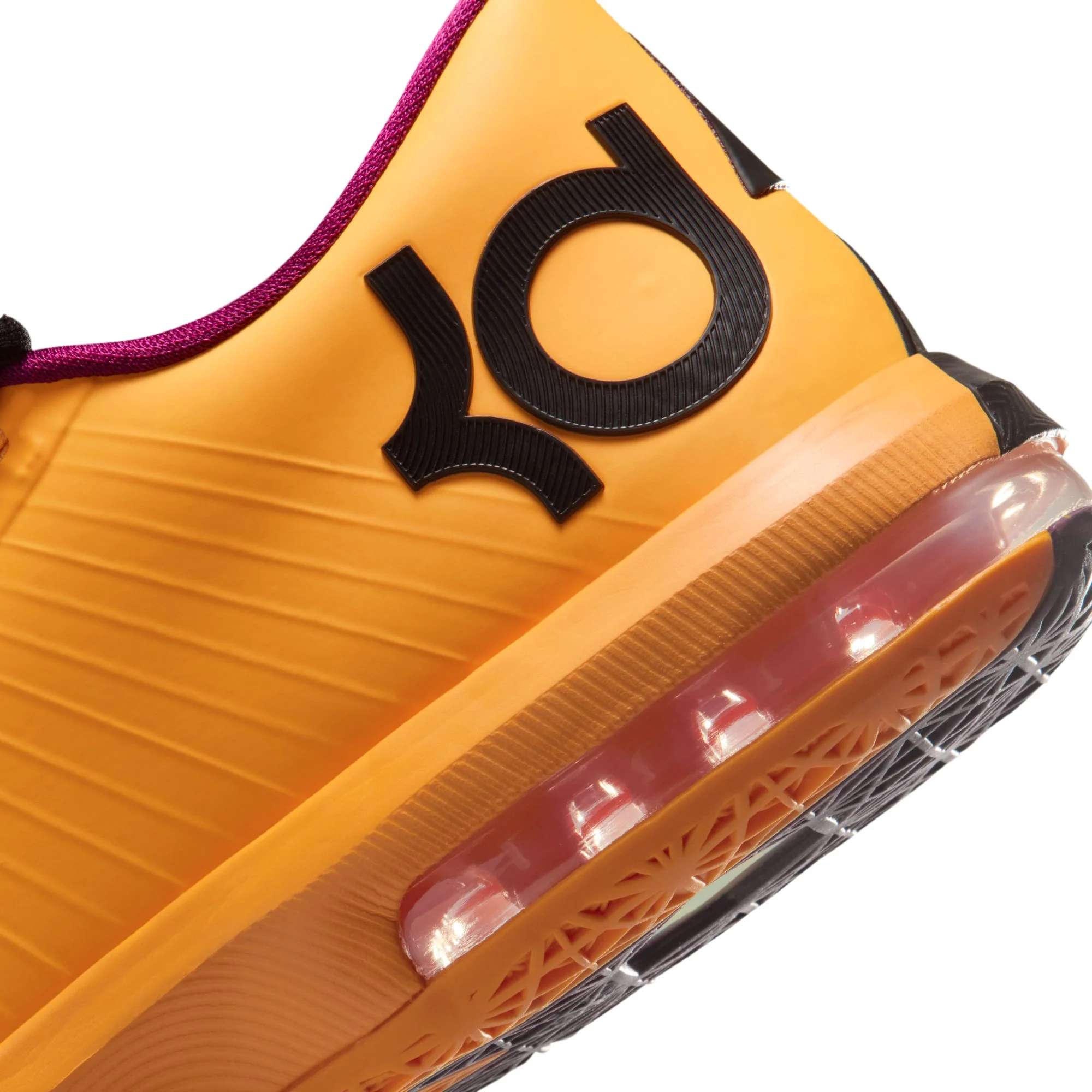 Nike Zoom KD 6 Men's Shoes Color: Laser Orange/raspberry Red-black Style: IB6903-800 - Image 6