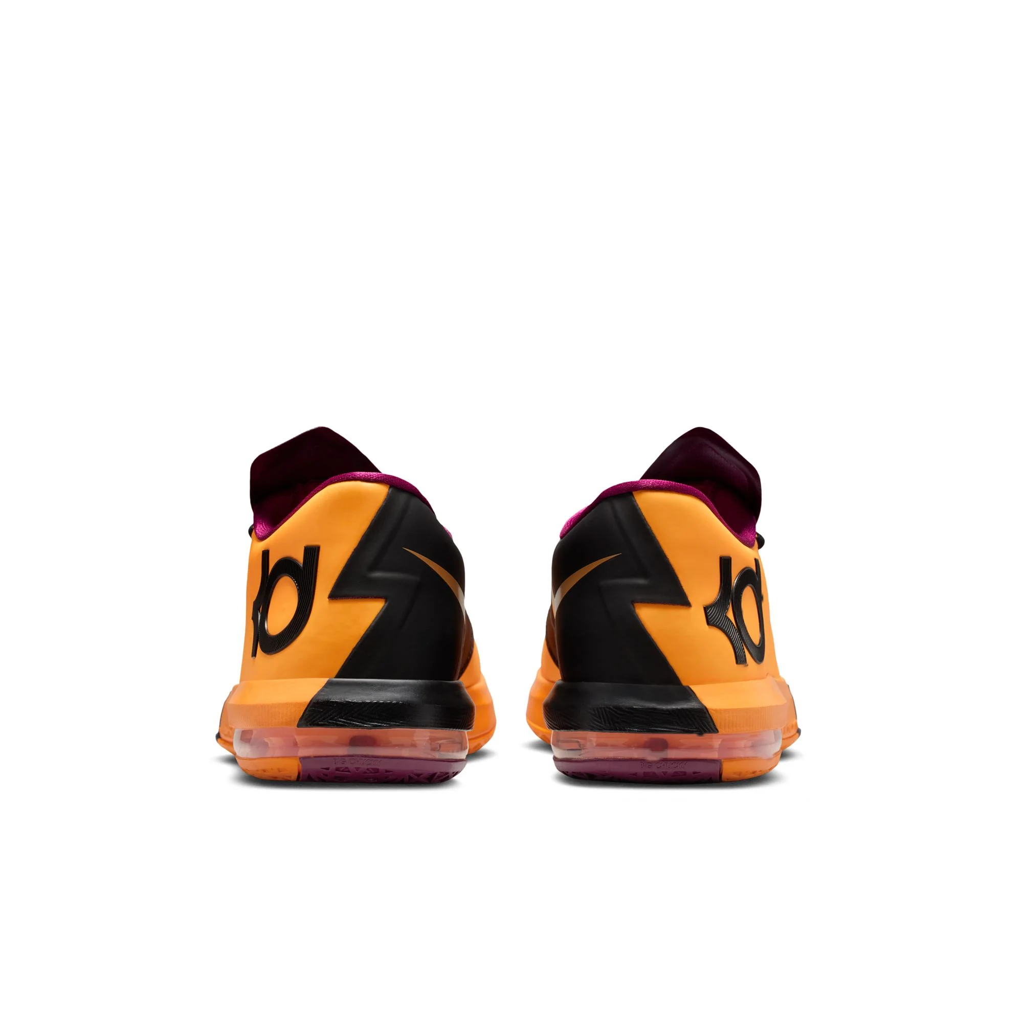 Nike Zoom KD 6 Men's Shoes Color: Laser Orange/raspberry Red-black Style: IB6903-800 - Image 7