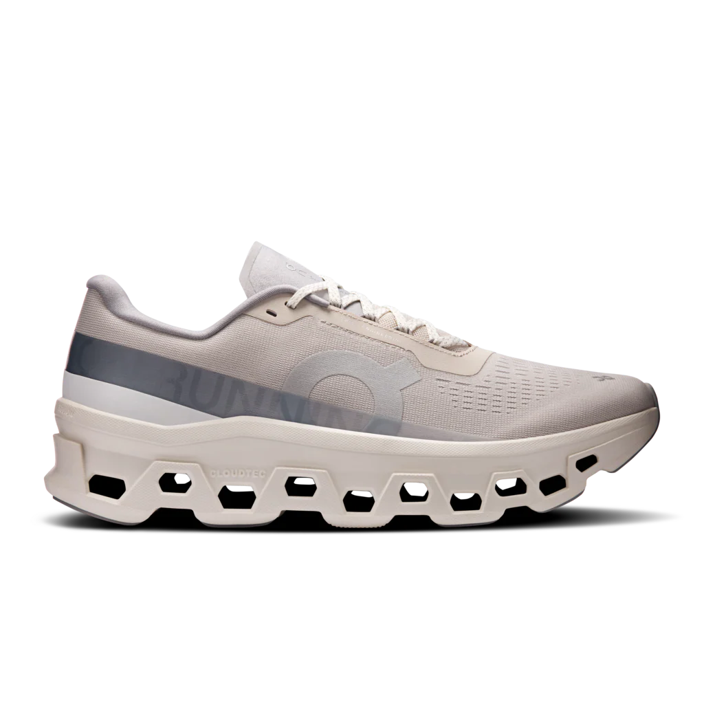 ON Cloudmonster 1 Mens Pearl | Ivory 3MF30742143 - Image 2