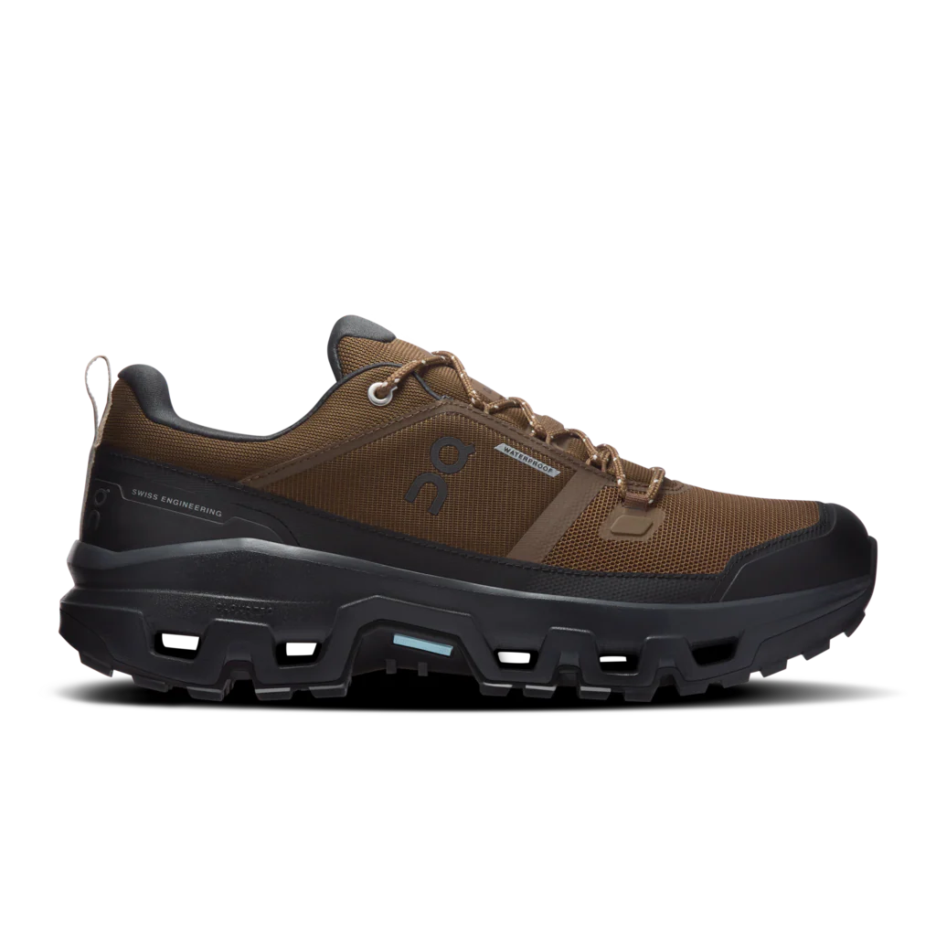 ON Cloudrock Low WP 1 Men Earth | Black 3MF10254228 - Image 3