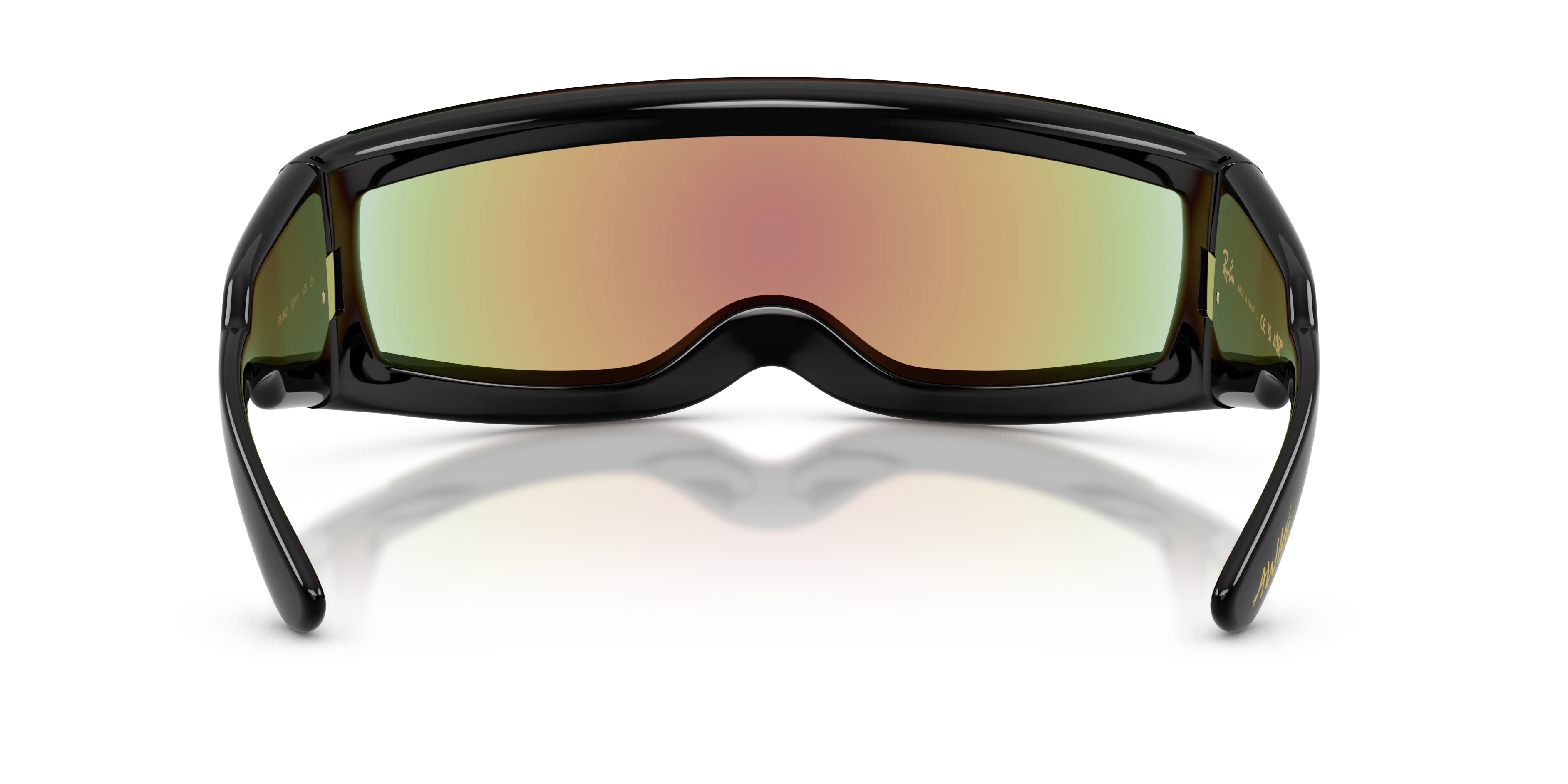 RAY BAN X ASAP ROCKY ULTRA WRAP 002 LIGHT GREY MIRROR BLUE 0RB4942-Y741 - Image 6